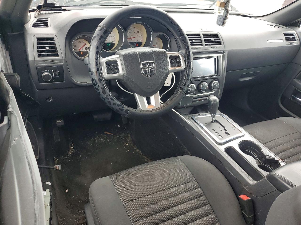 2012 Dodge Challenger Sxt Белый vin: 2C3CDYAG7CH161915