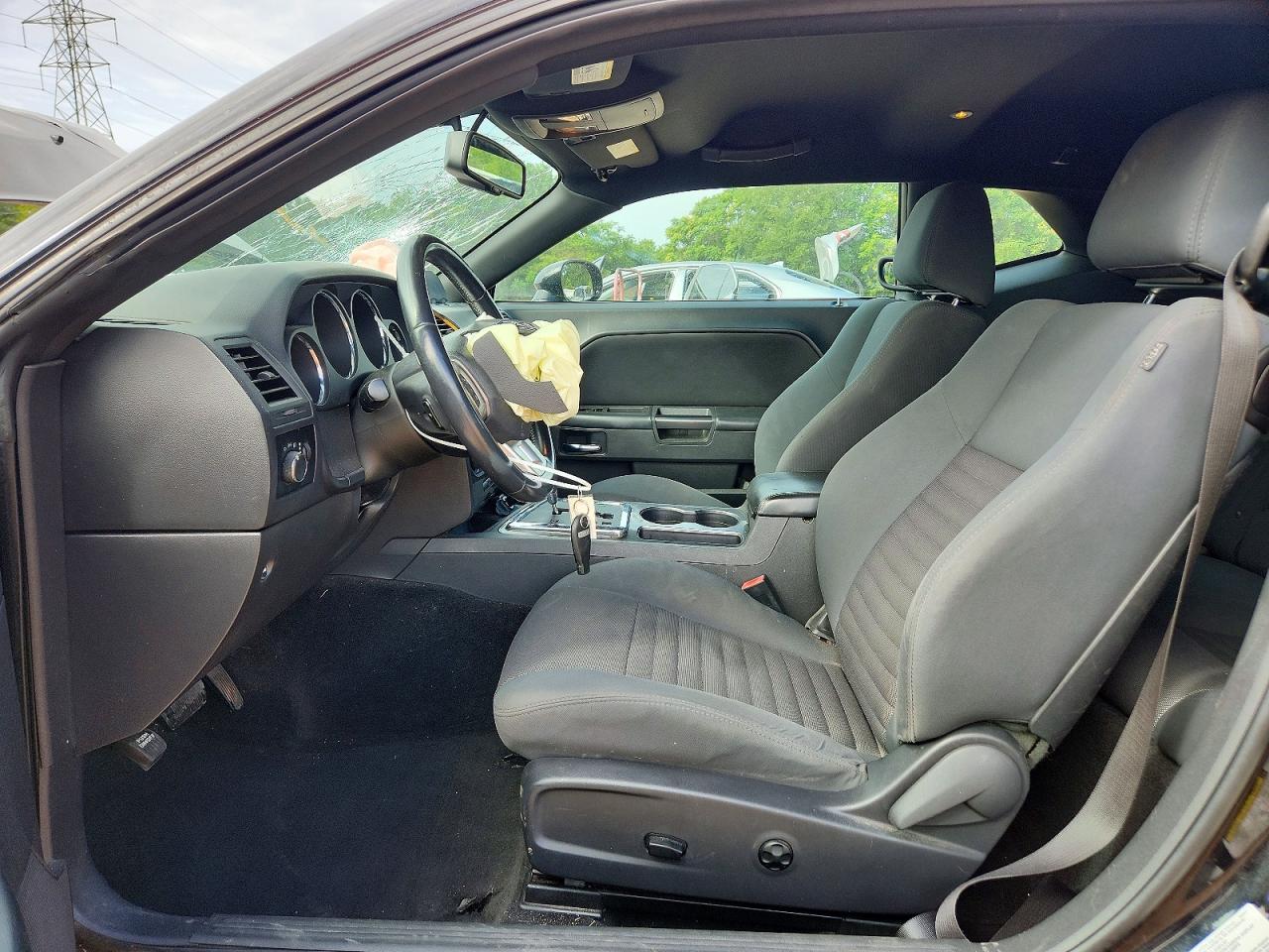 2012 Dodge Challenger Sxt Black vin: 2C3CDYAG7CH170176