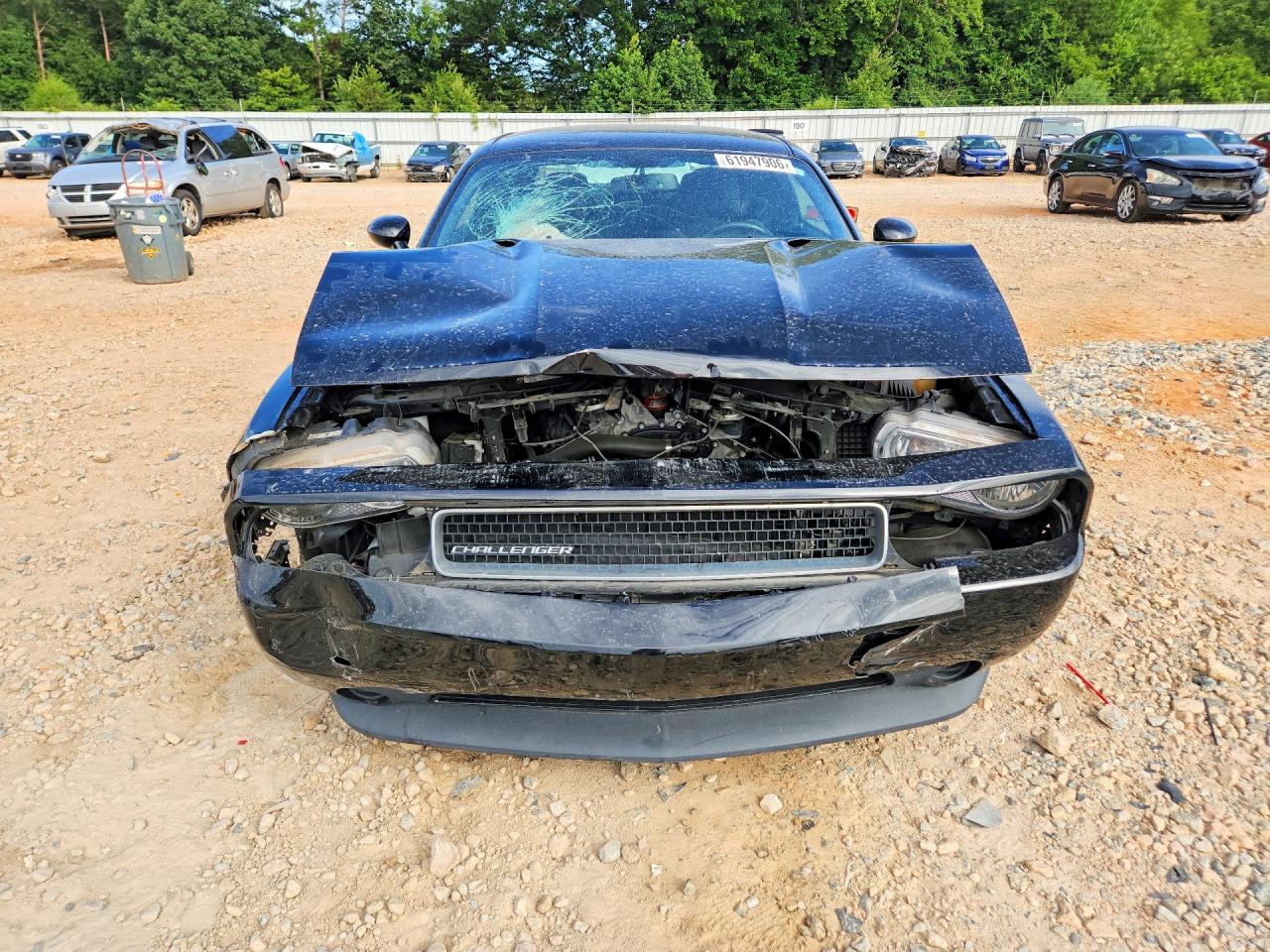2012 Dodge Challenger Sxt Black vin: 2C3CDYAG7CH170176