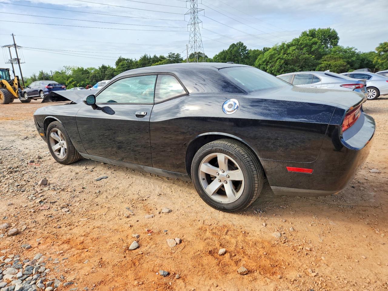 2012 Dodge Challenger Sxt Black vin: 2C3CDYAG7CH170176
