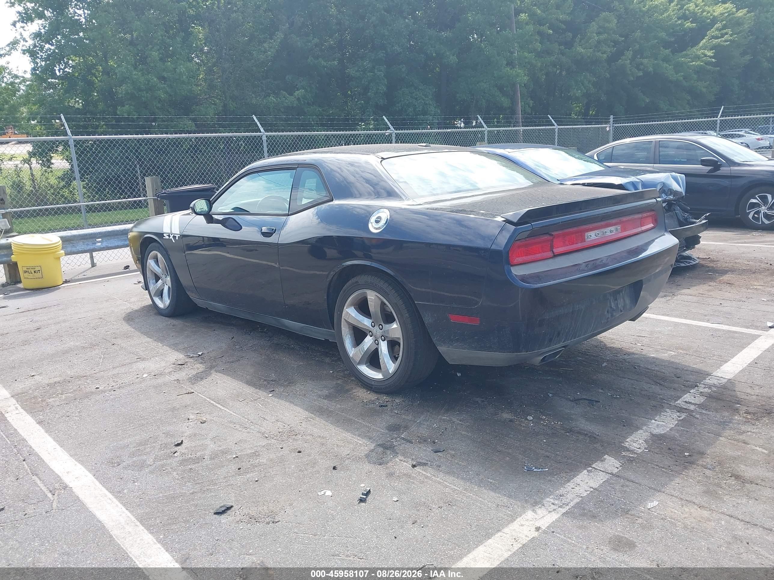 2012 Dodge Challenger Sxt Purple vin: 2C3CDYAG7CH204598