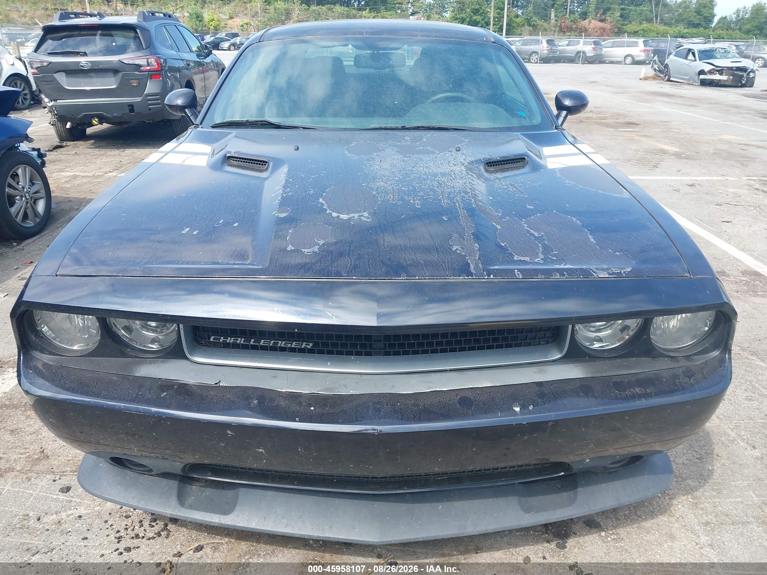 2012 Dodge Challenger Sxt Purple vin: 2C3CDYAG7CH204598