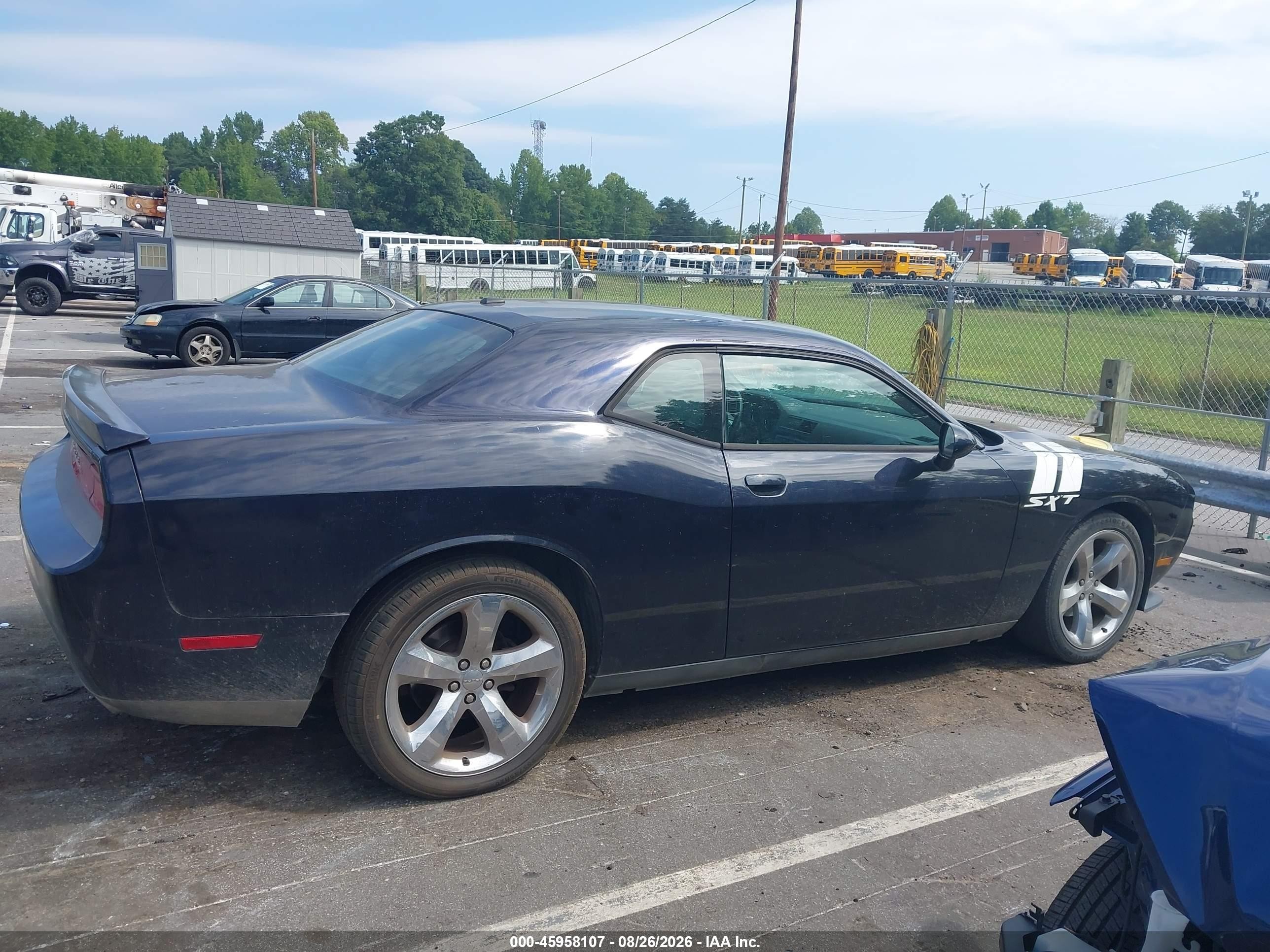 2012 Dodge Challenger Sxt Purple vin: 2C3CDYAG7CH204598