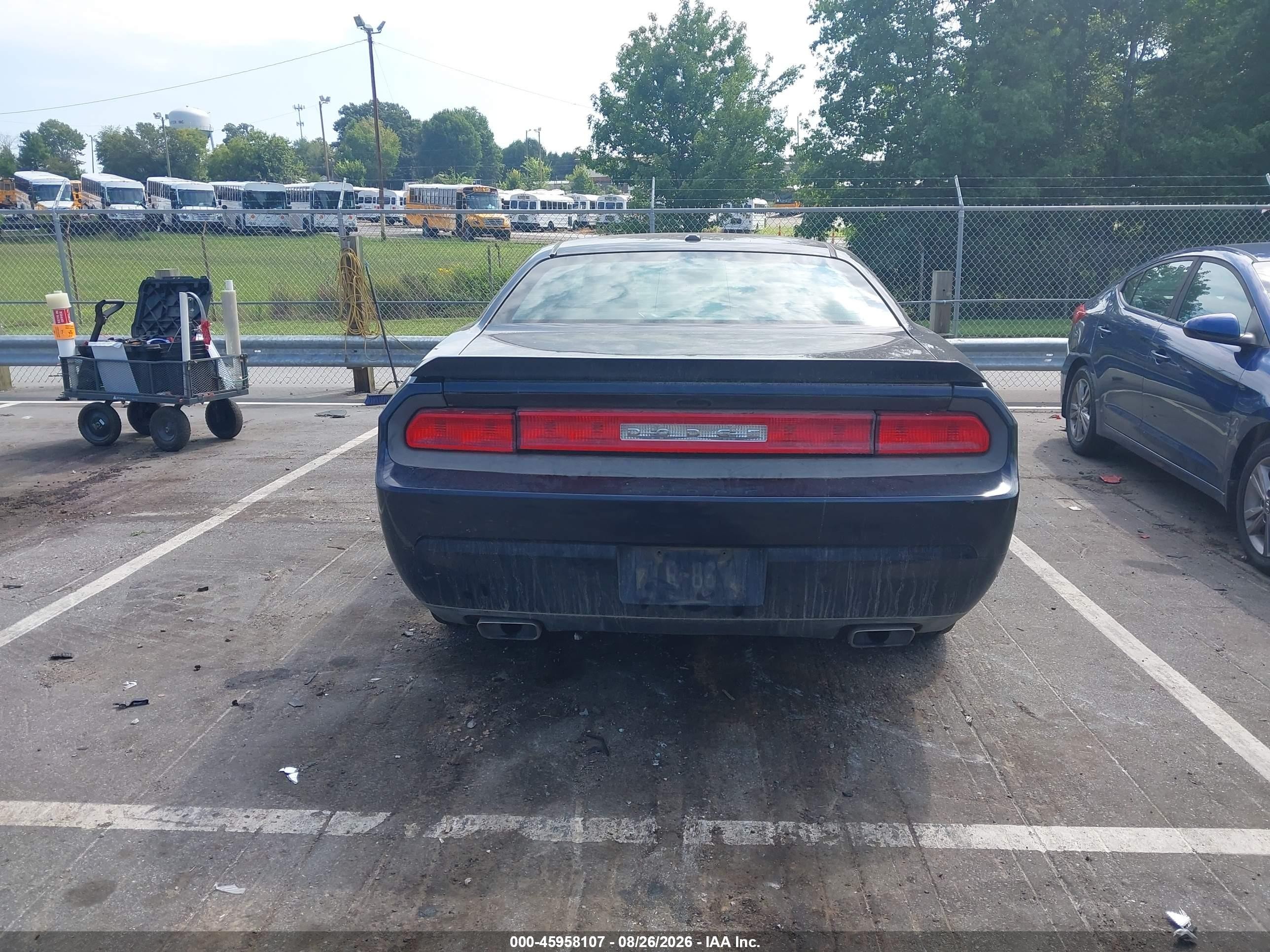 2012 Dodge Challenger Sxt Purple vin: 2C3CDYAG7CH204598