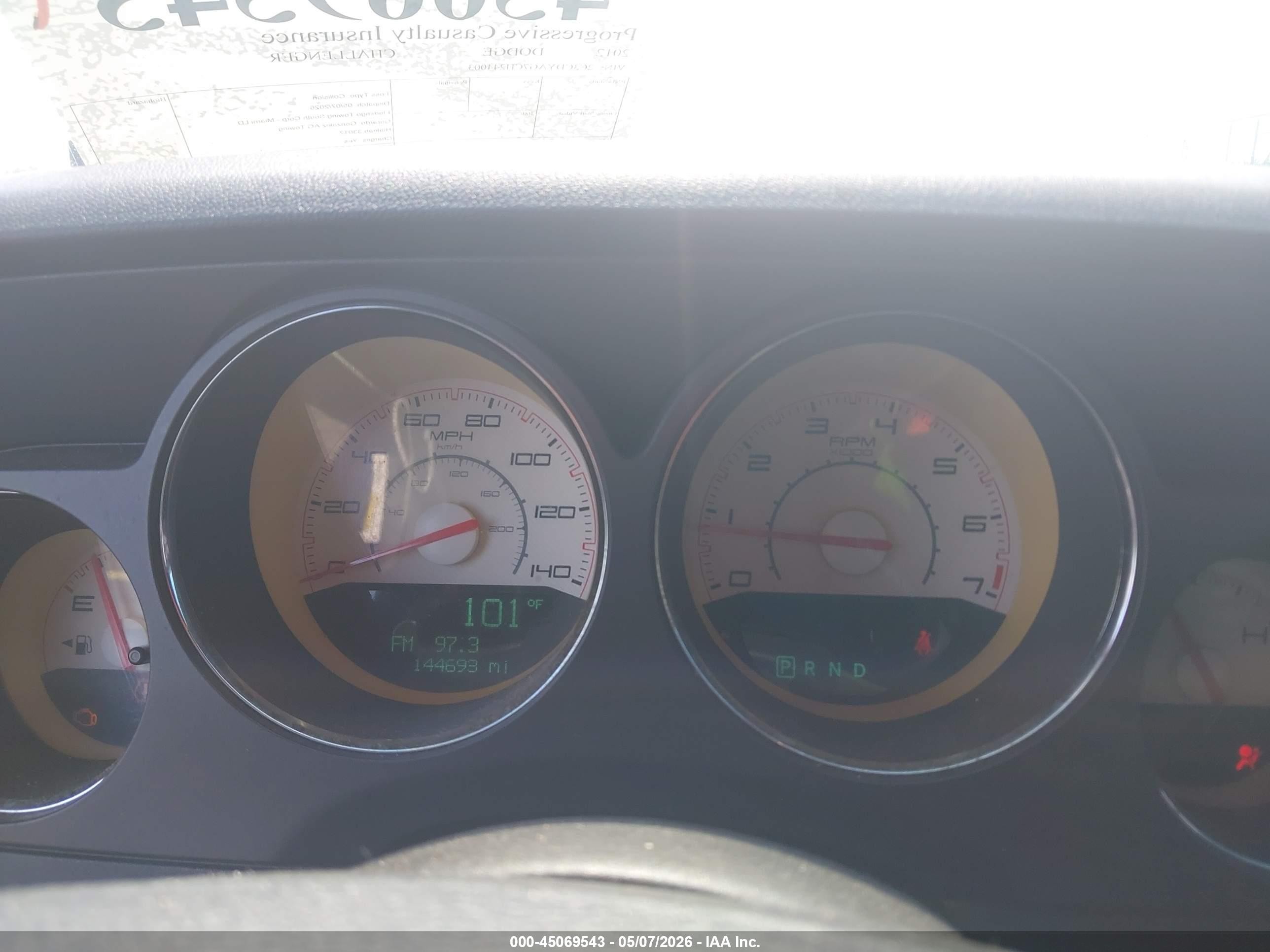 2012 Dodge Challenger Sxt Blue vin: 2C3CDYAG7CH244003