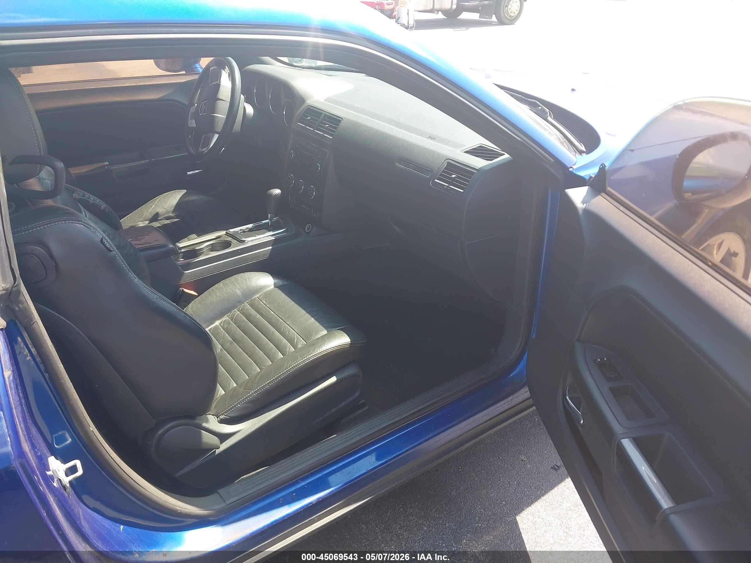 2012 Dodge Challenger Sxt Blue vin: 2C3CDYAG7CH244003