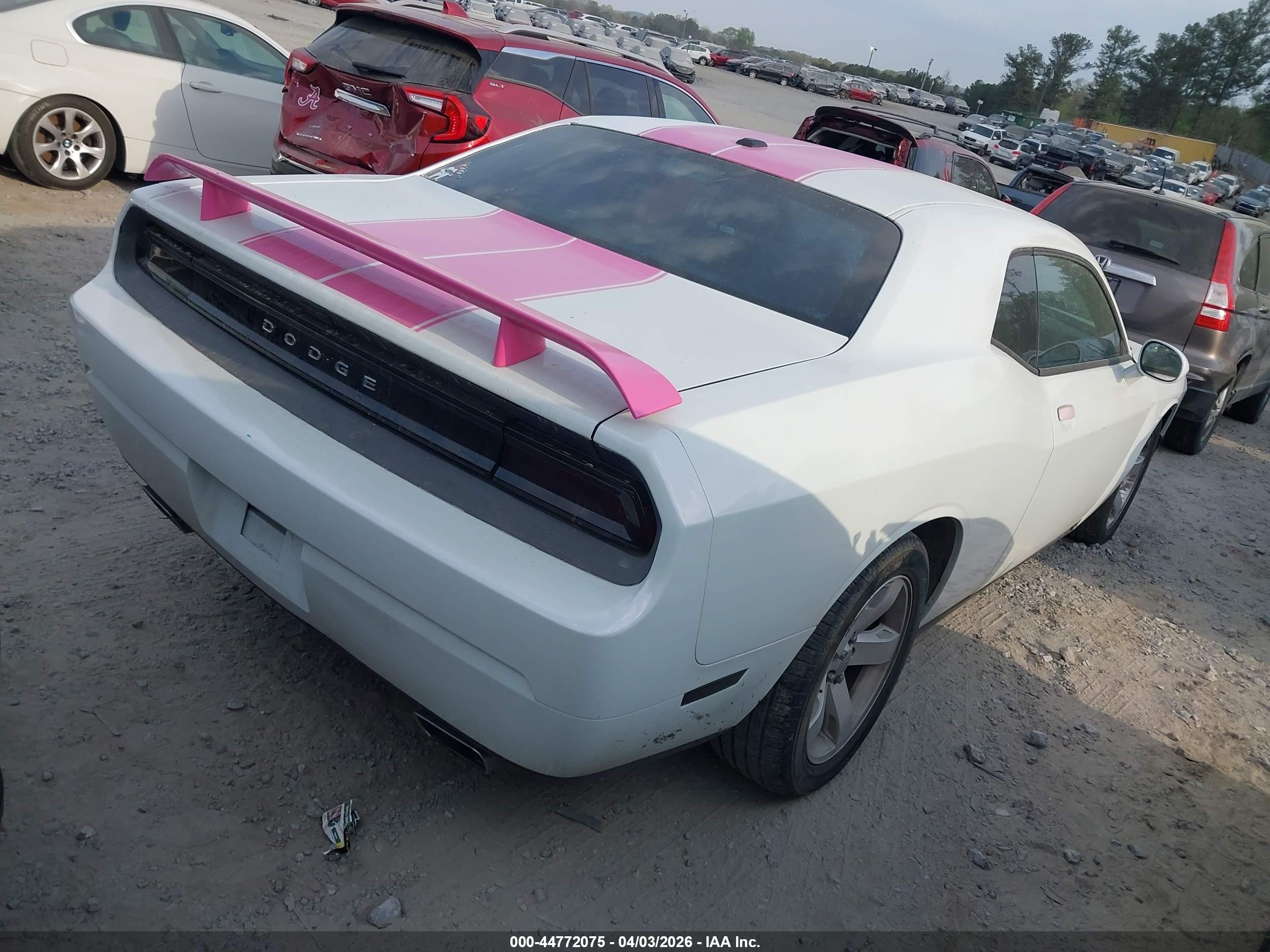 2012 Dodge Challenger Sxt Белый vin: 2C3CDYAG7CH292486