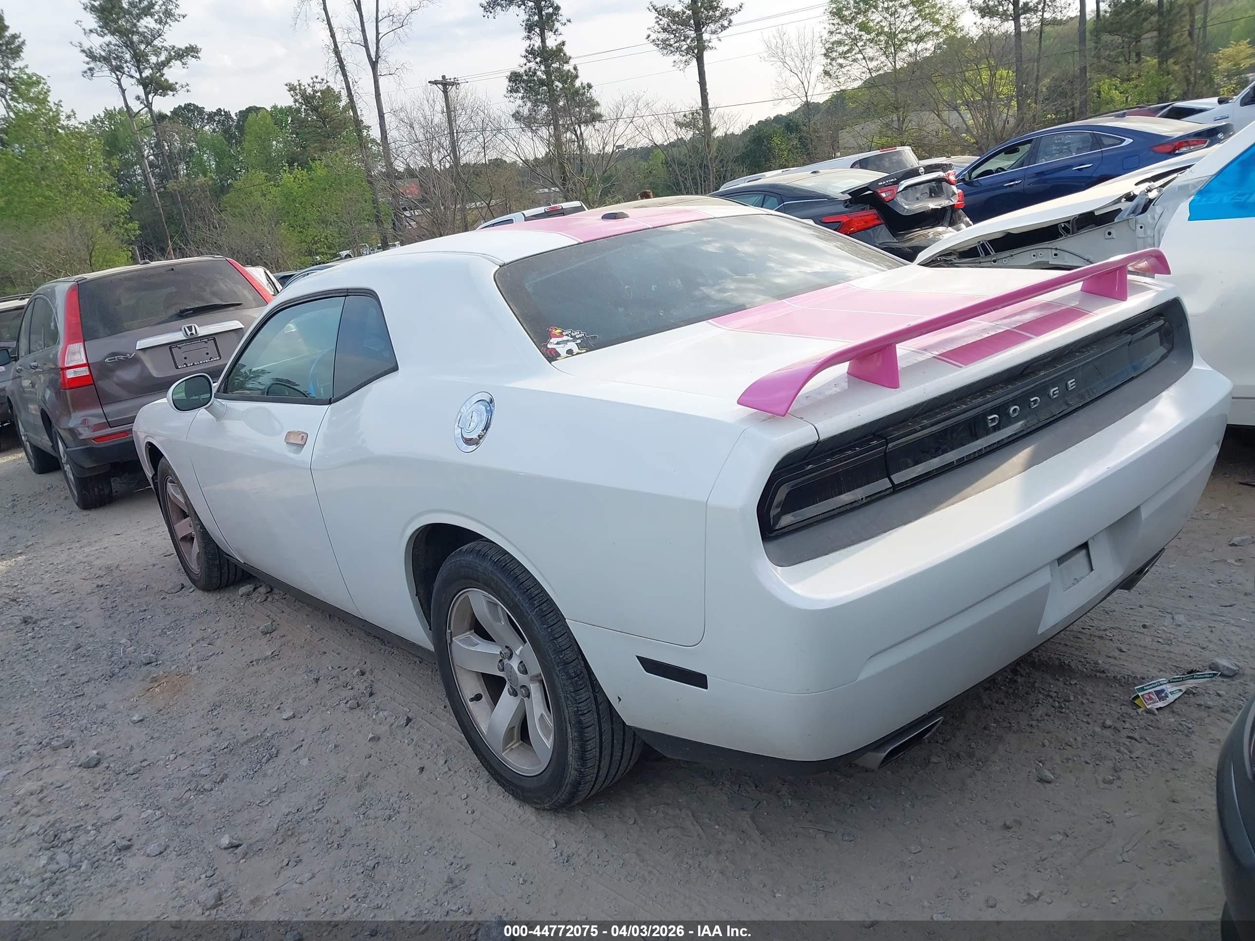 2012 Dodge Challenger Sxt Белый vin: 2C3CDYAG7CH292486
