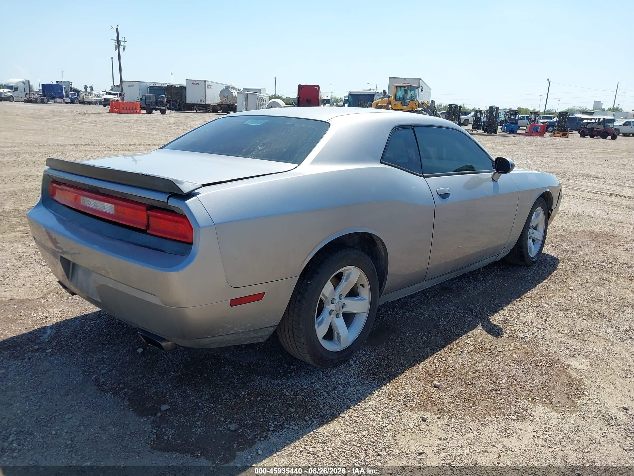 2013 Dodge Challenger Sxt Gray vin: 2C3CDYAG7DH561927