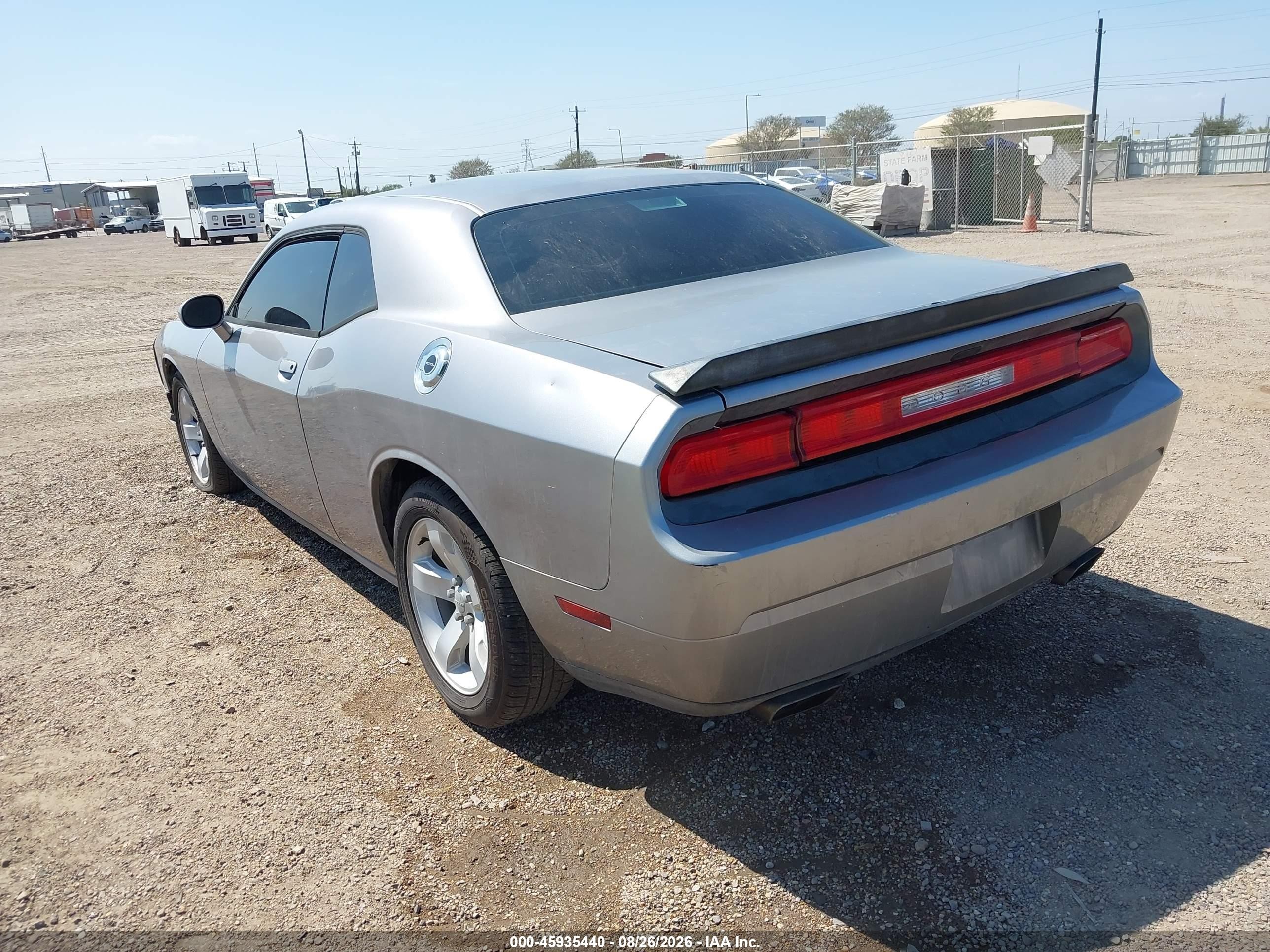 2013 Dodge Challenger Sxt Gray vin: 2C3CDYAG7DH561927