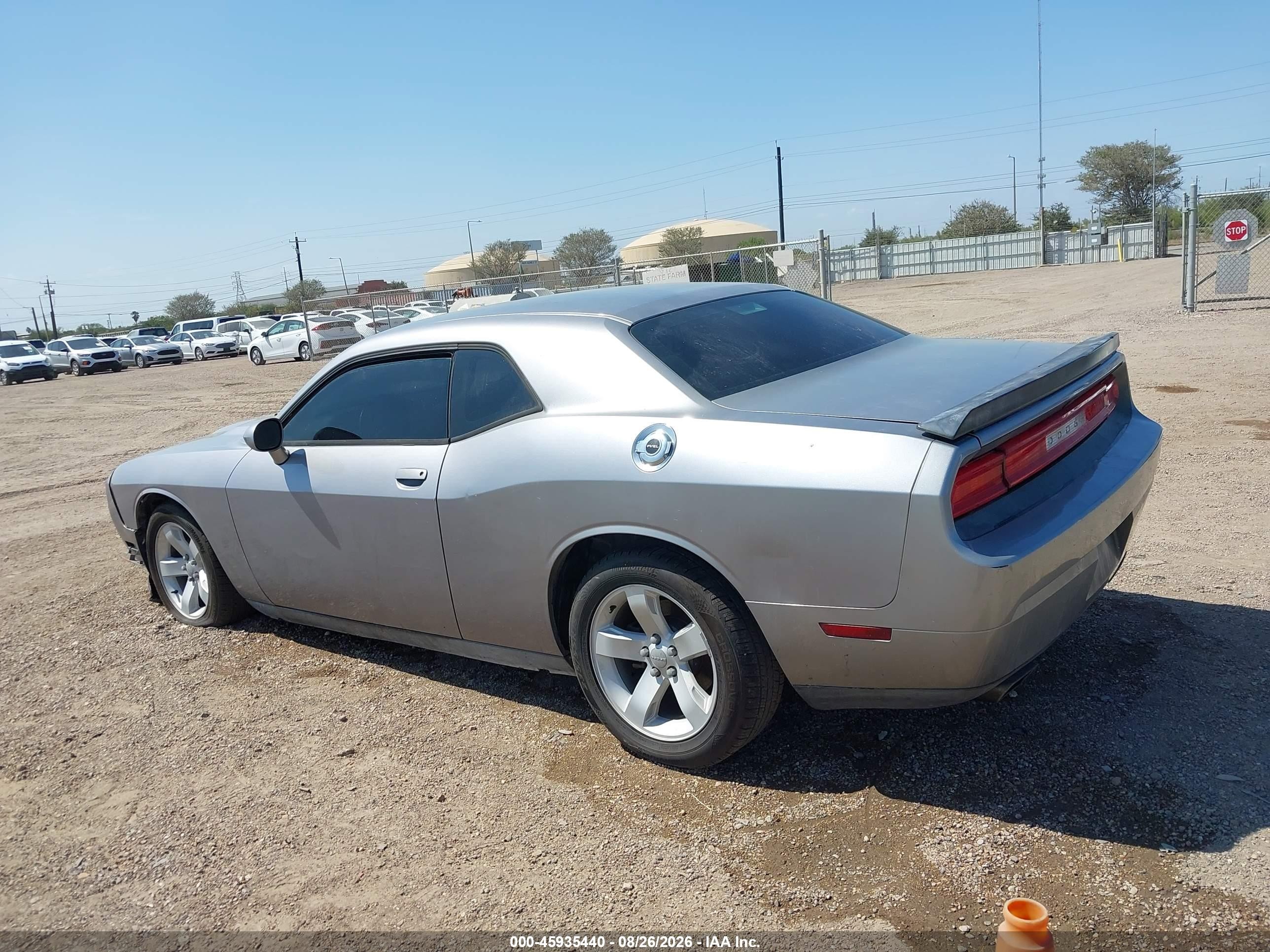 2013 Dodge Challenger Sxt Gray vin: 2C3CDYAG7DH561927