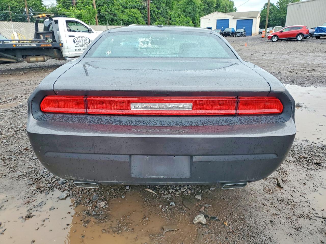 2013 Dodge Challenger Sxt Gray vin: 2C3CDYAG7DH566478