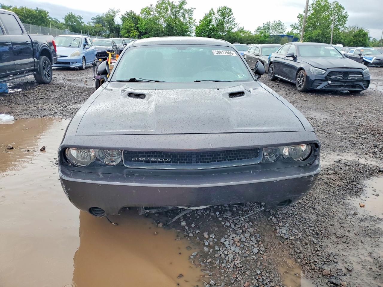 2013 Dodge Challenger Sxt Gray vin: 2C3CDYAG7DH566478