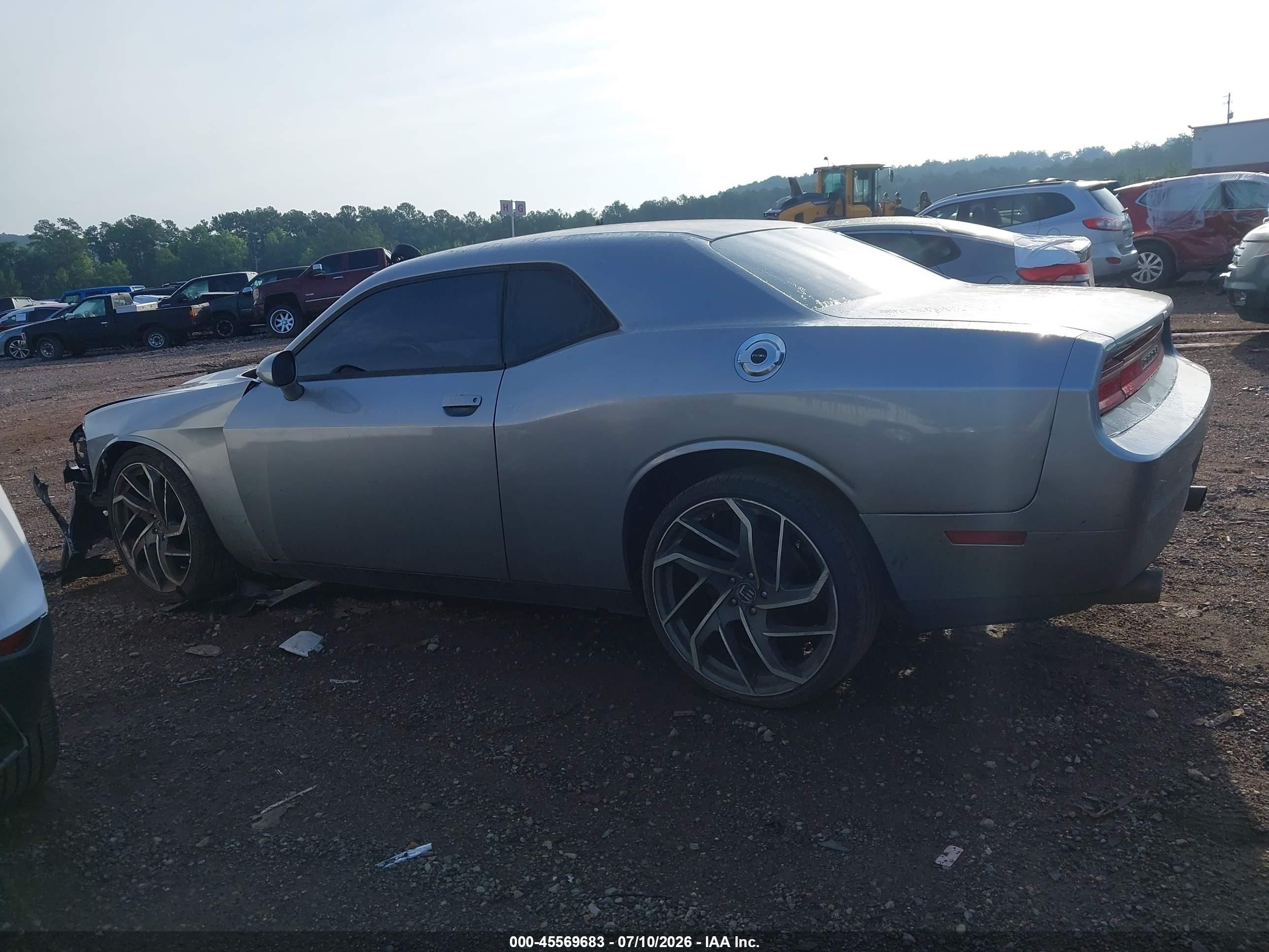 2013 Dodge Challenger Sxt Серебряный vin: 2C3CDYAG7DH569445