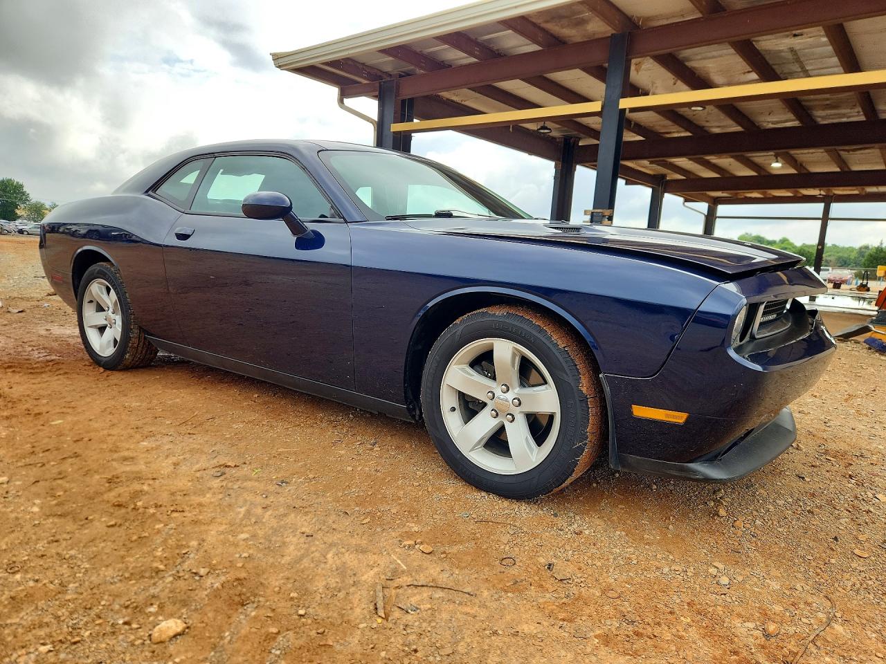 2013 Dodge Challenger Sxt Синий vin: 2C3CDYAG7DH607806