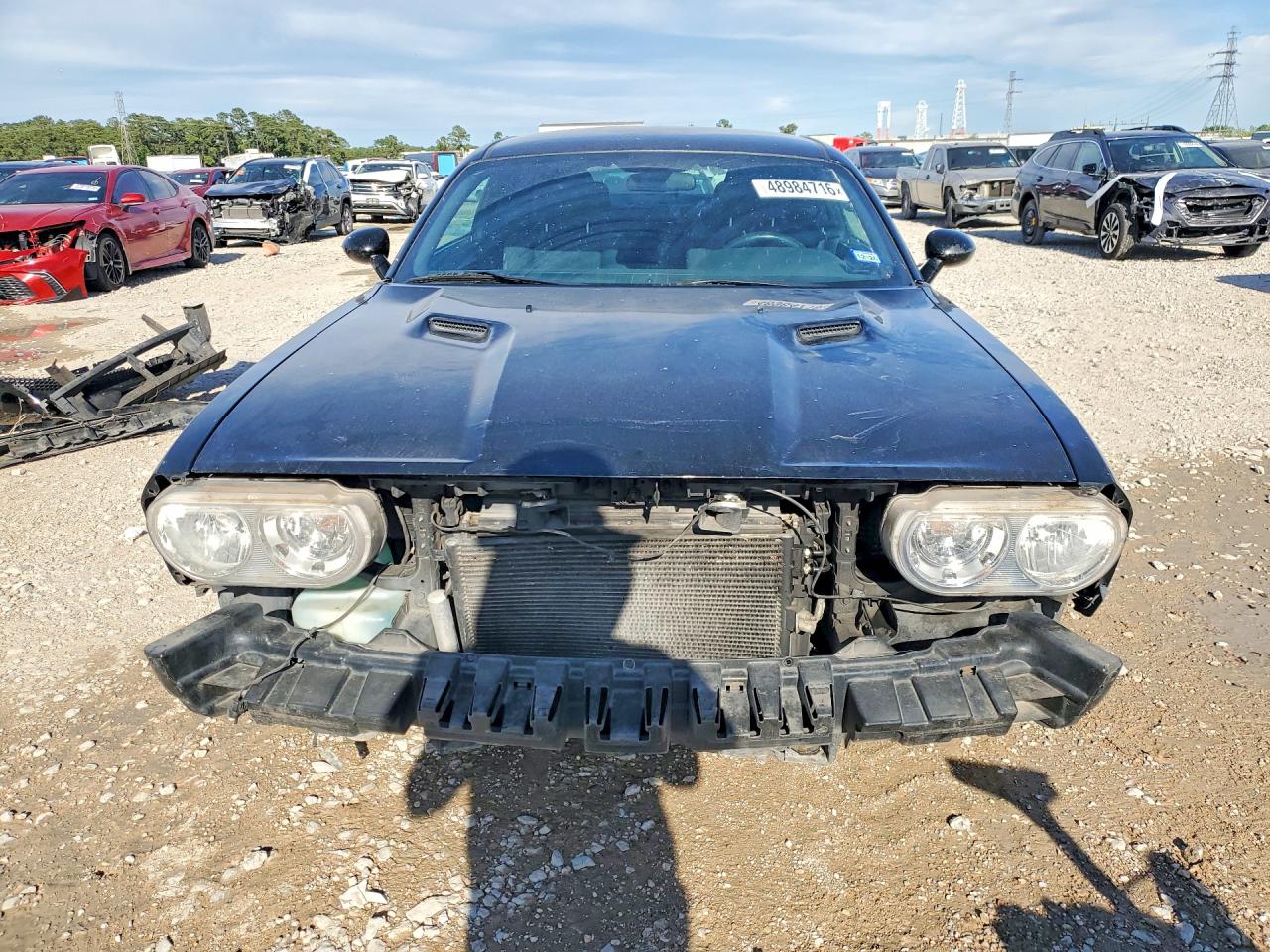 2013 Dodge Challenger Sxt Black vin: 2C3CDYAG7DH607854