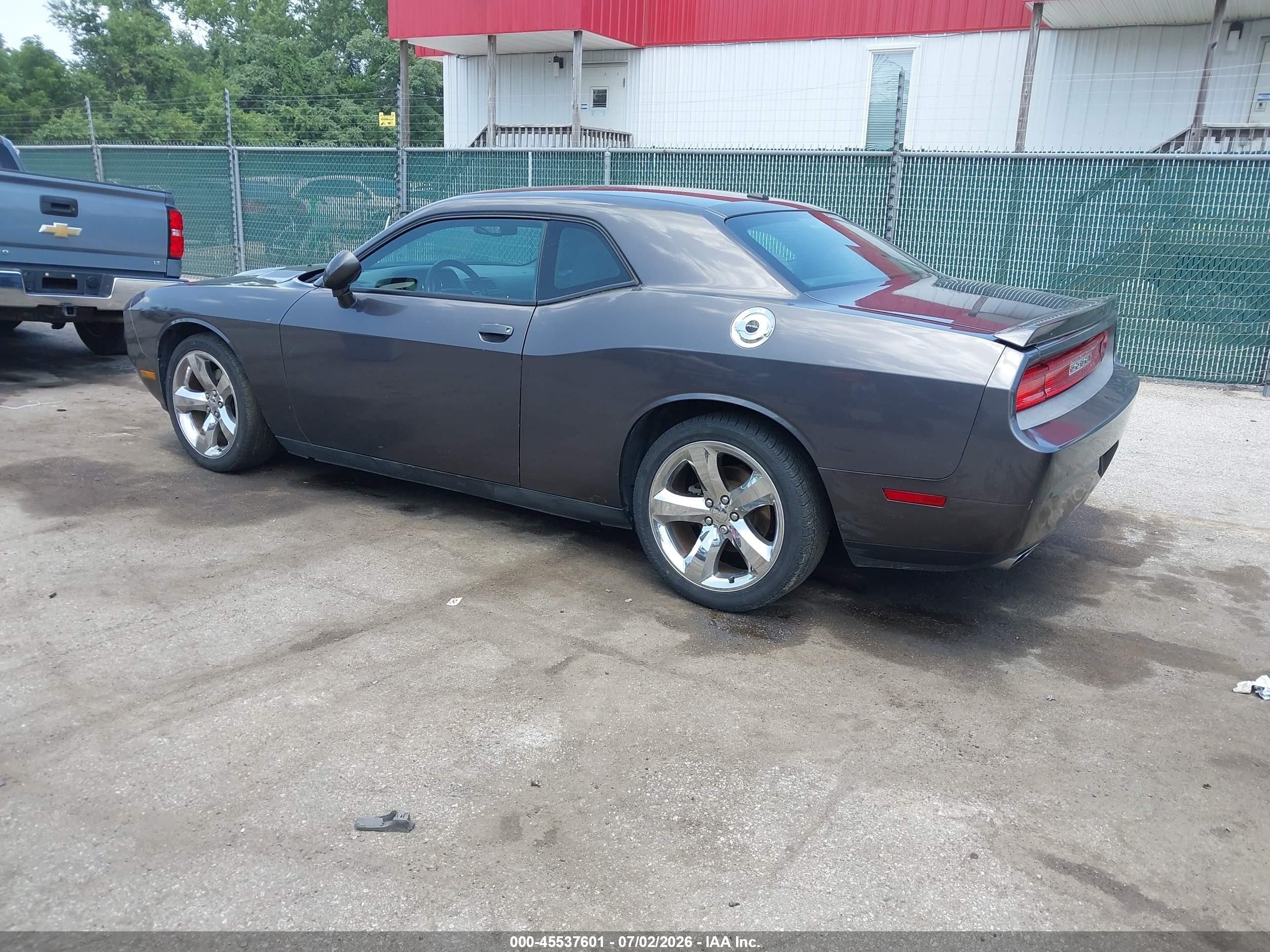2013 Dodge Challenger Sxt Gray vin: 2C3CDYAG7DH610768