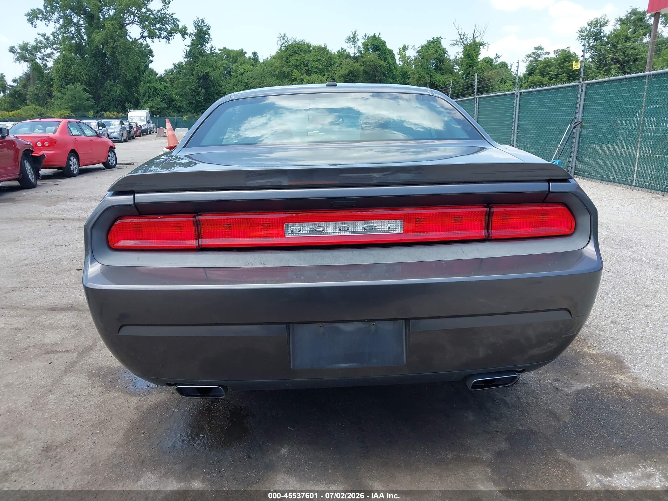 2013 Dodge Challenger Sxt Gray vin: 2C3CDYAG7DH610768