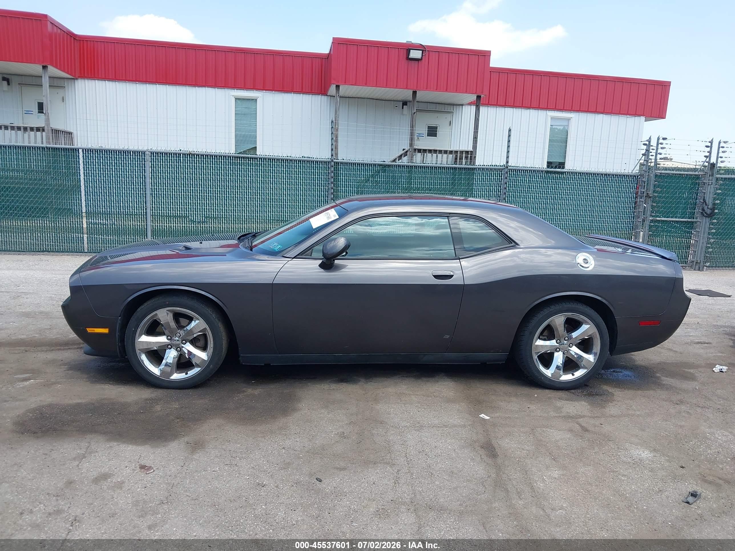 2013 Dodge Challenger Sxt Gray vin: 2C3CDYAG7DH610768