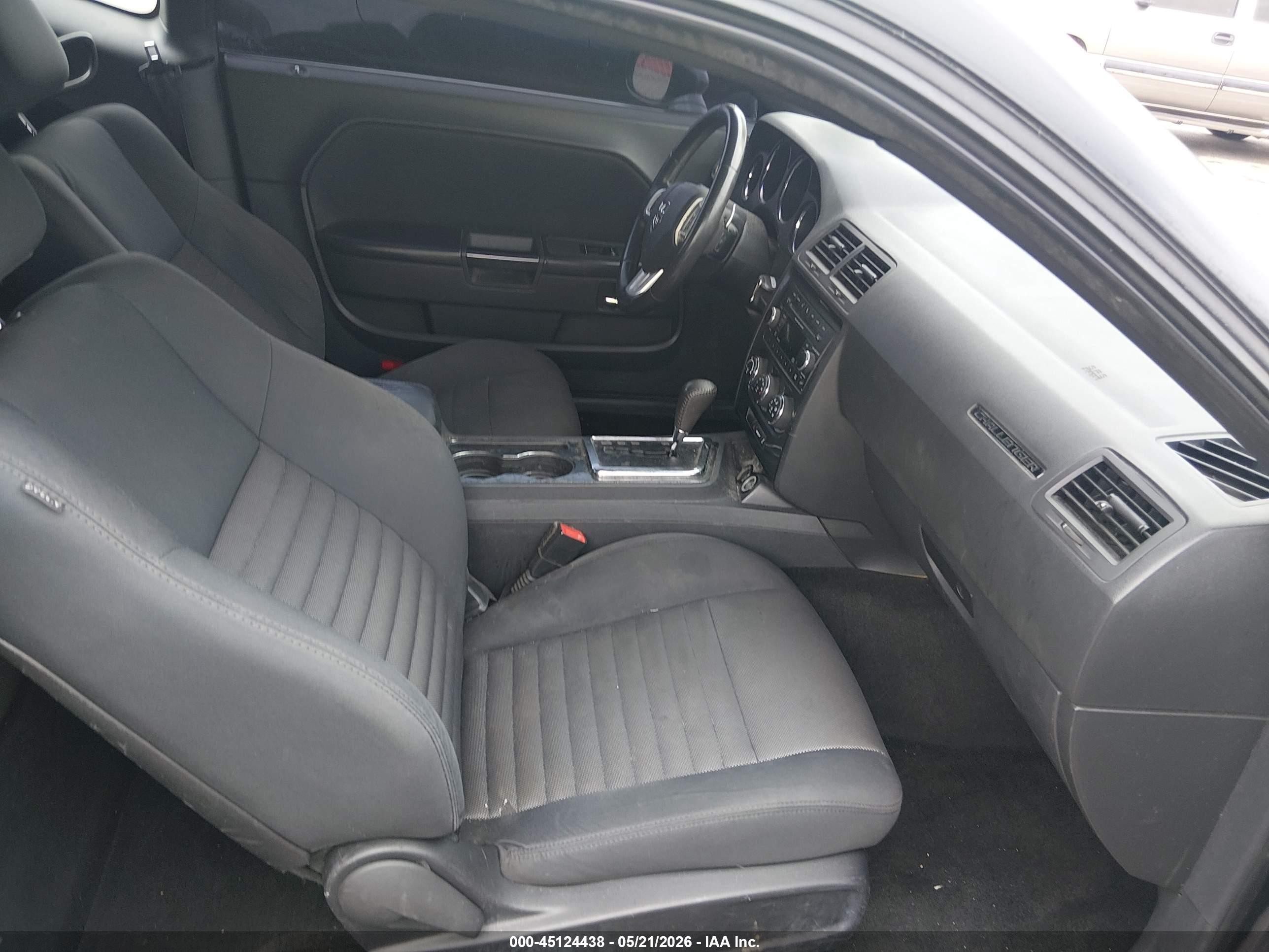2013 Dodge Challenger Sxt Черный vin: 2C3CDYAG7DH686989
