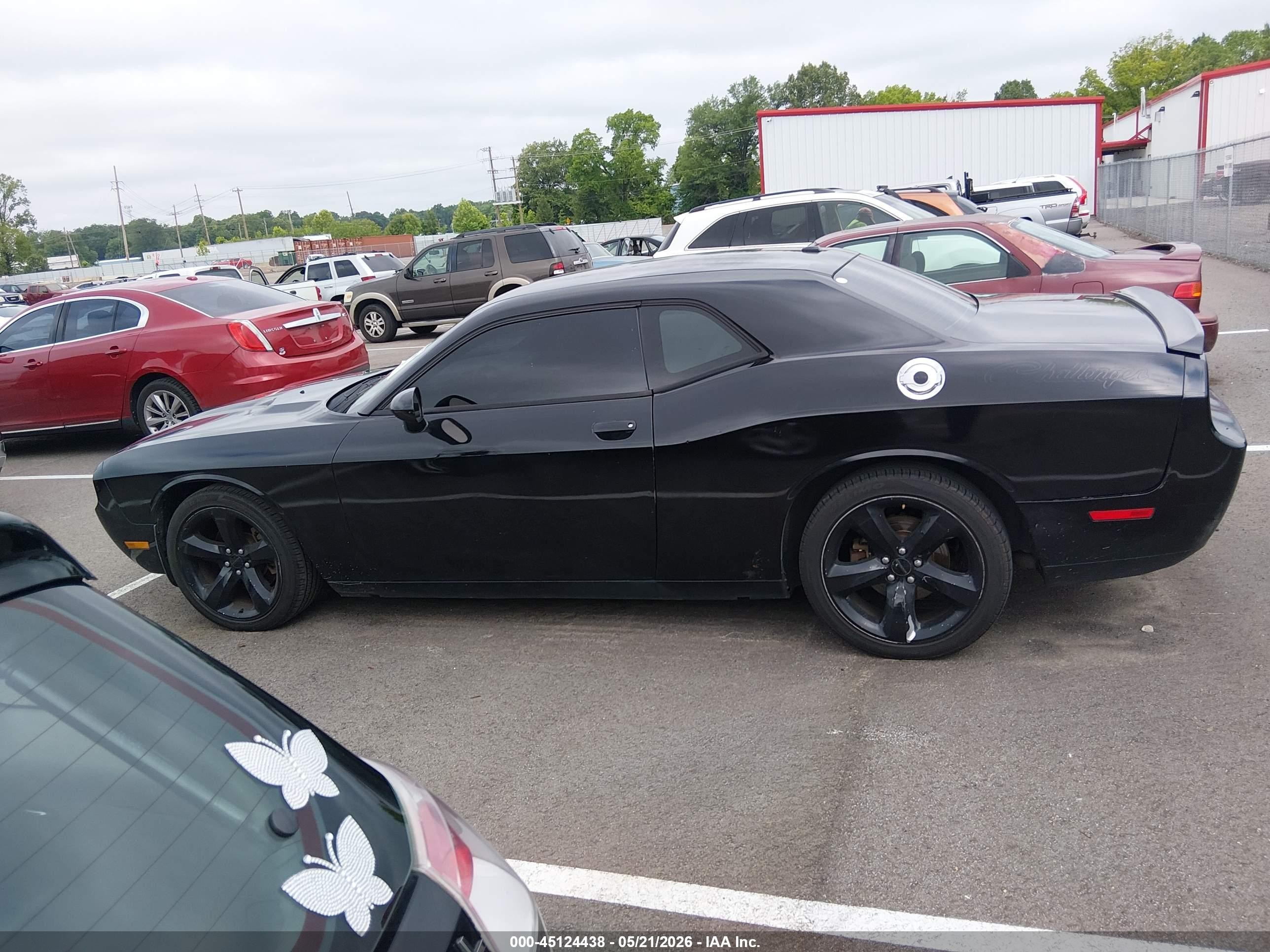 2013 Dodge Challenger Sxt Черный vin: 2C3CDYAG7DH686989