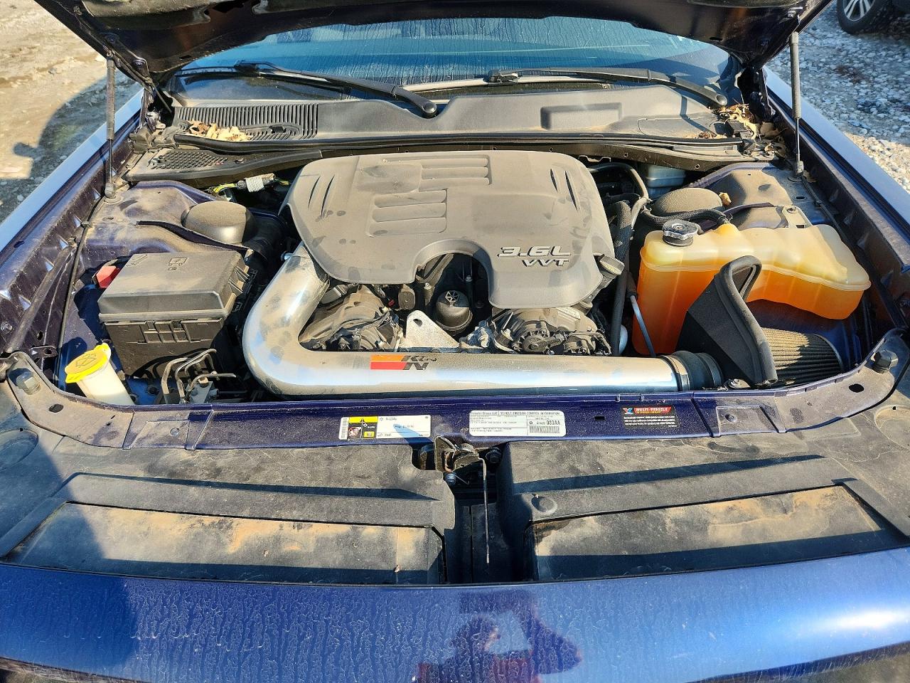 2014 Dodge Challenger Sxt Blue vin: 2C3CDYAG7EH101538