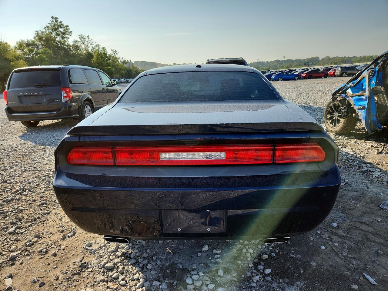 2014 Dodge Challenger Sxt Blue vin: 2C3CDYAG7EH101538