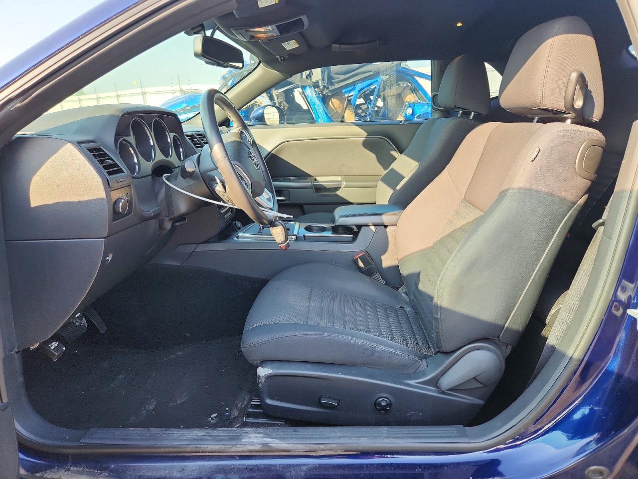 2014 Dodge Challenger Sxt Blue vin: 2C3CDYAG7EH101538