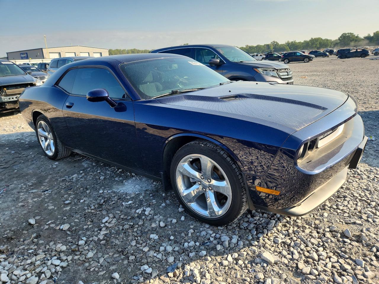 2014 Dodge Challenger Sxt Blue vin: 2C3CDYAG7EH101538