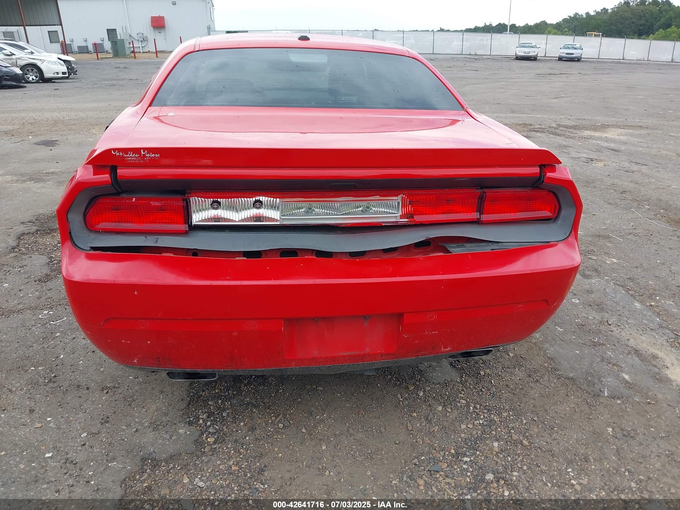 2014 Dodge Challenger Sxt Plus Red vin: 2C3CDYAG7EH123698