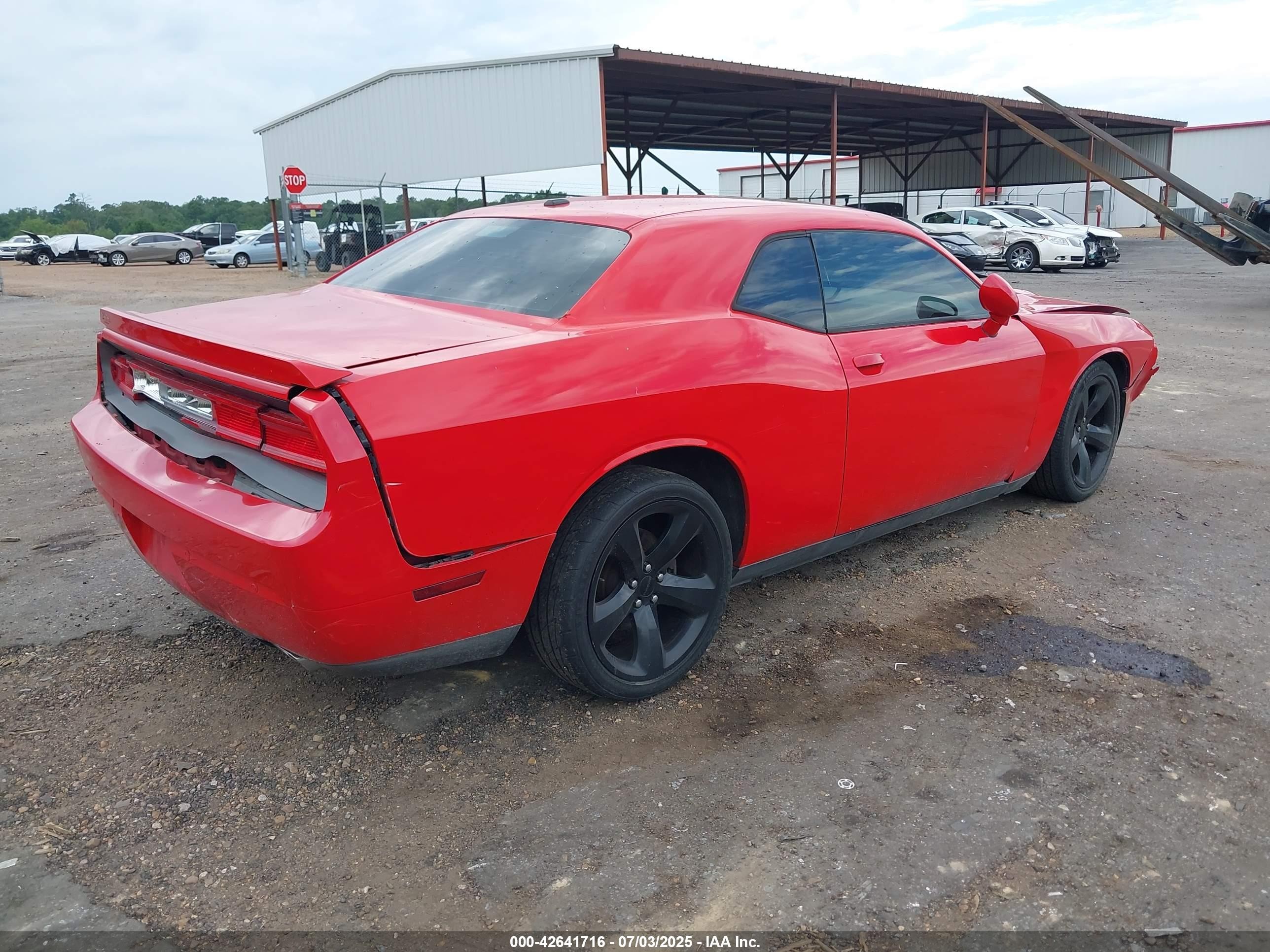 2014 Dodge Challenger Sxt Plus Red vin: 2C3CDYAG7EH123698
