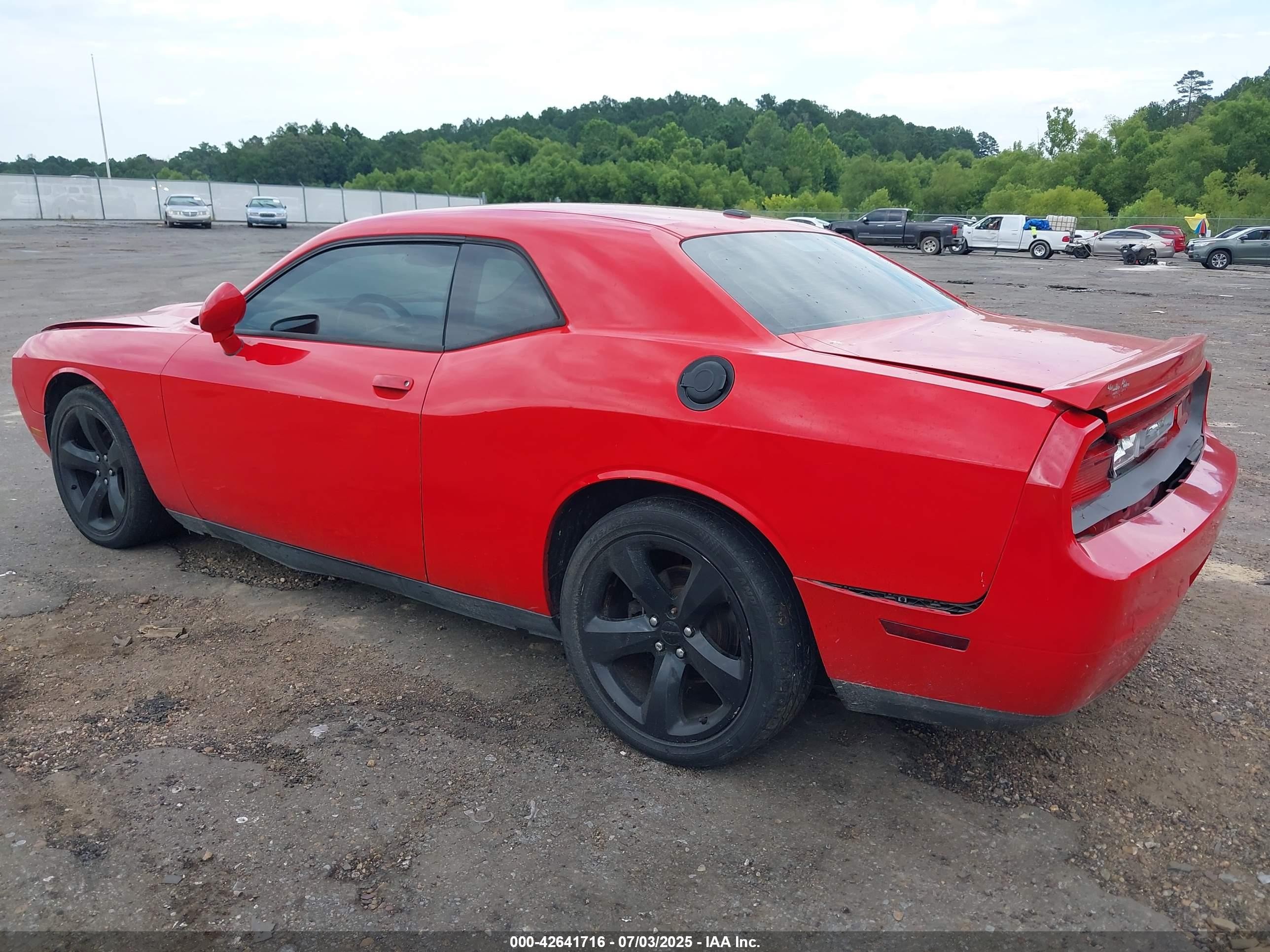 2014 Dodge Challenger Sxt Plus Red vin: 2C3CDYAG7EH123698