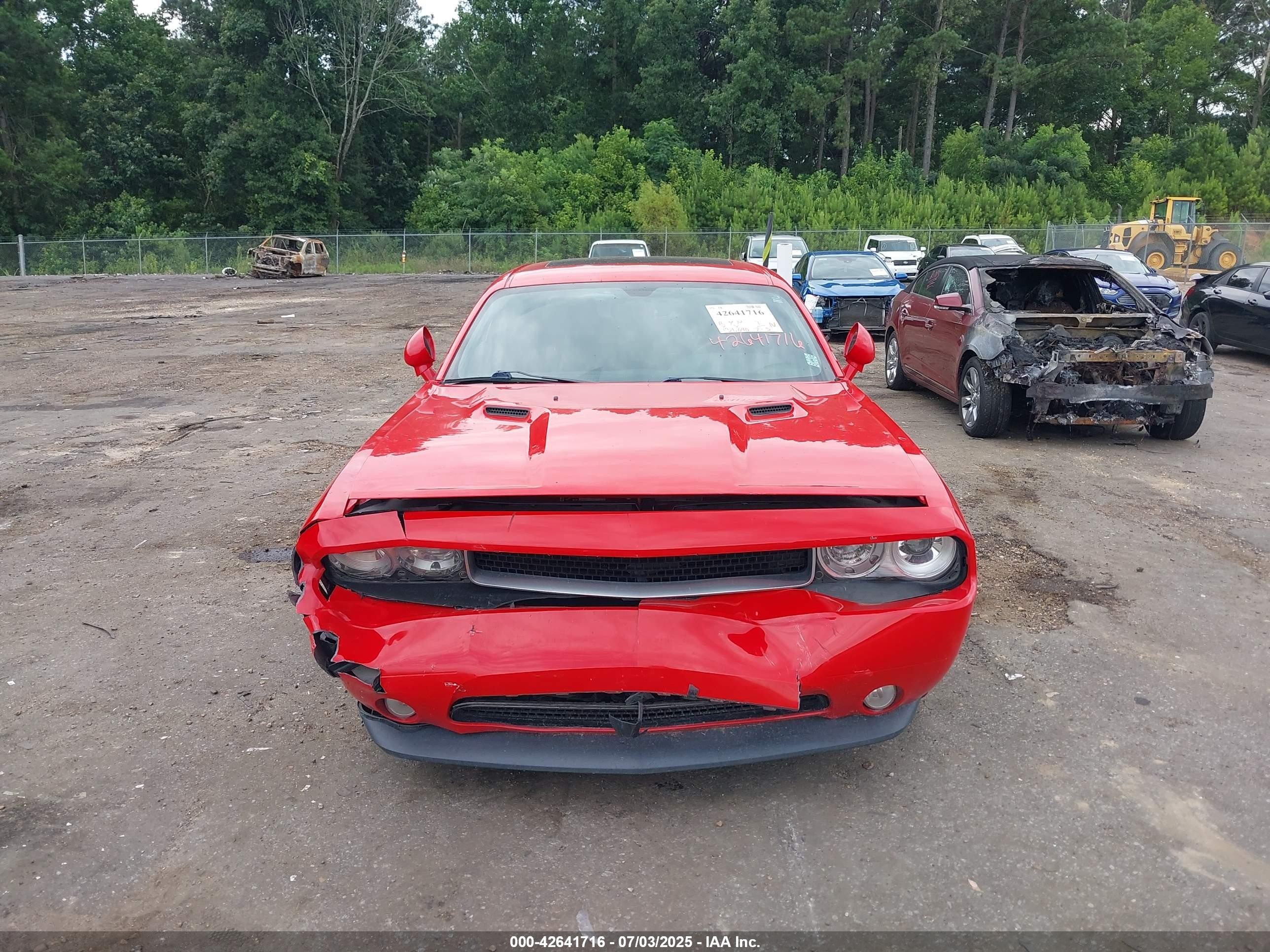 2014 Dodge Challenger Sxt Plus Red vin: 2C3CDYAG7EH123698