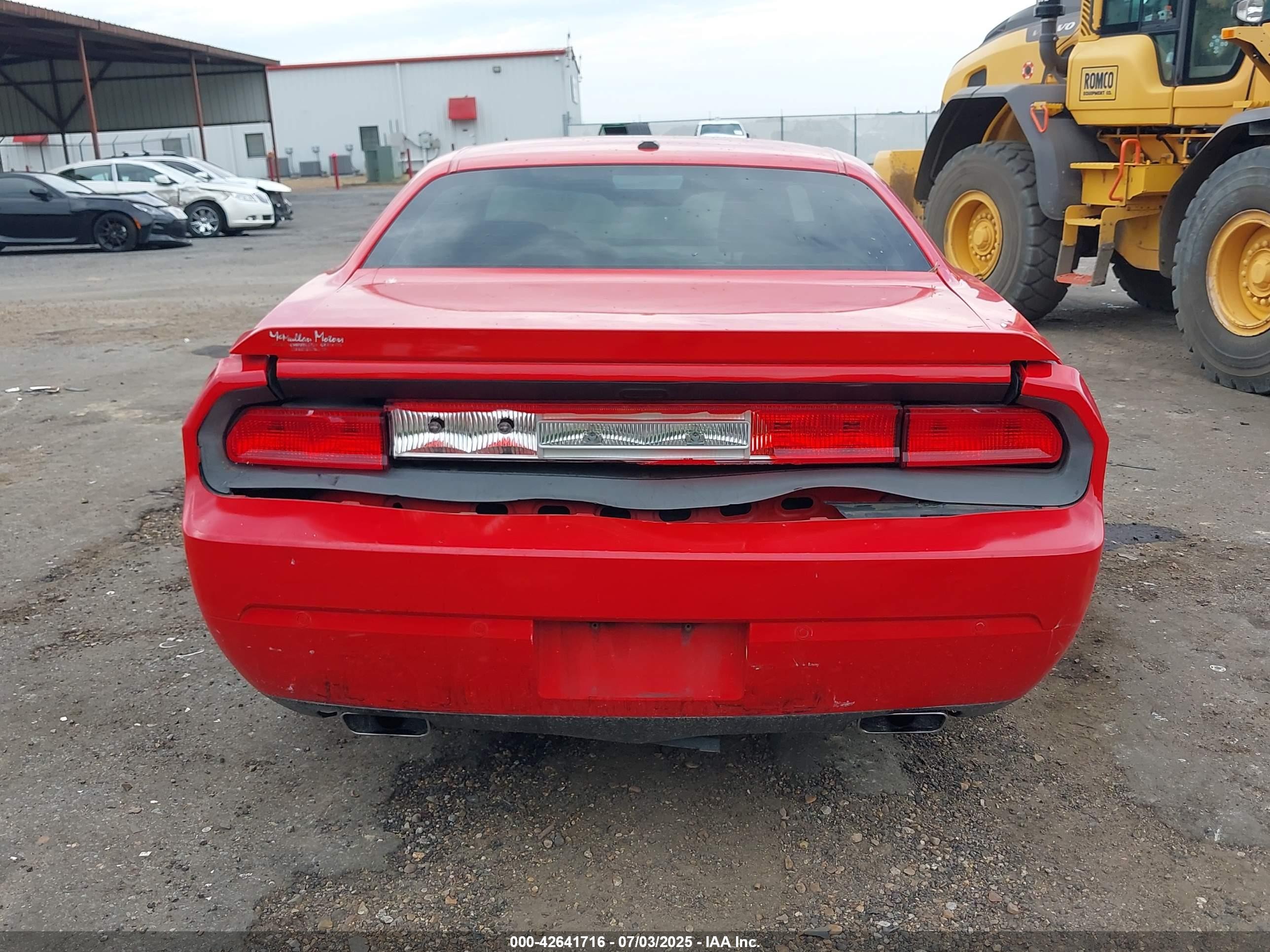 2014 Dodge Challenger Sxt Plus Red vin: 2C3CDYAG7EH123698