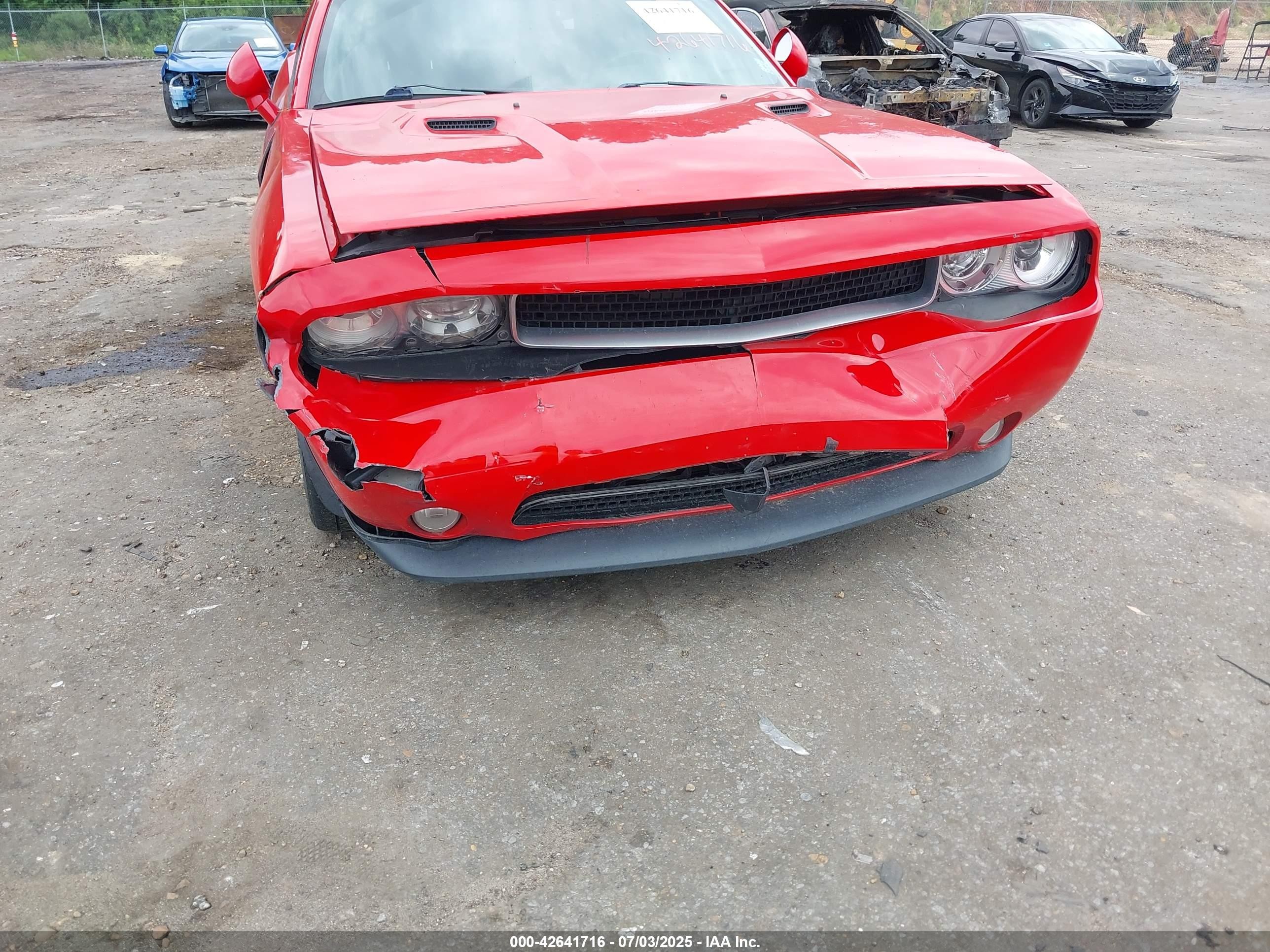 2014 Dodge Challenger Sxt Plus Red vin: 2C3CDYAG7EH123698