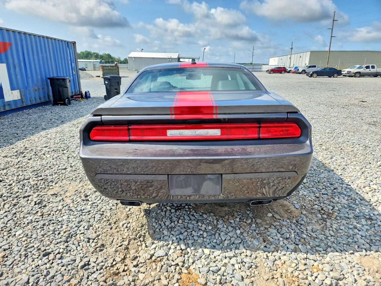 2014 Dodge Challenger Sxt Gray vin: 2C3CDYAG7EH154305