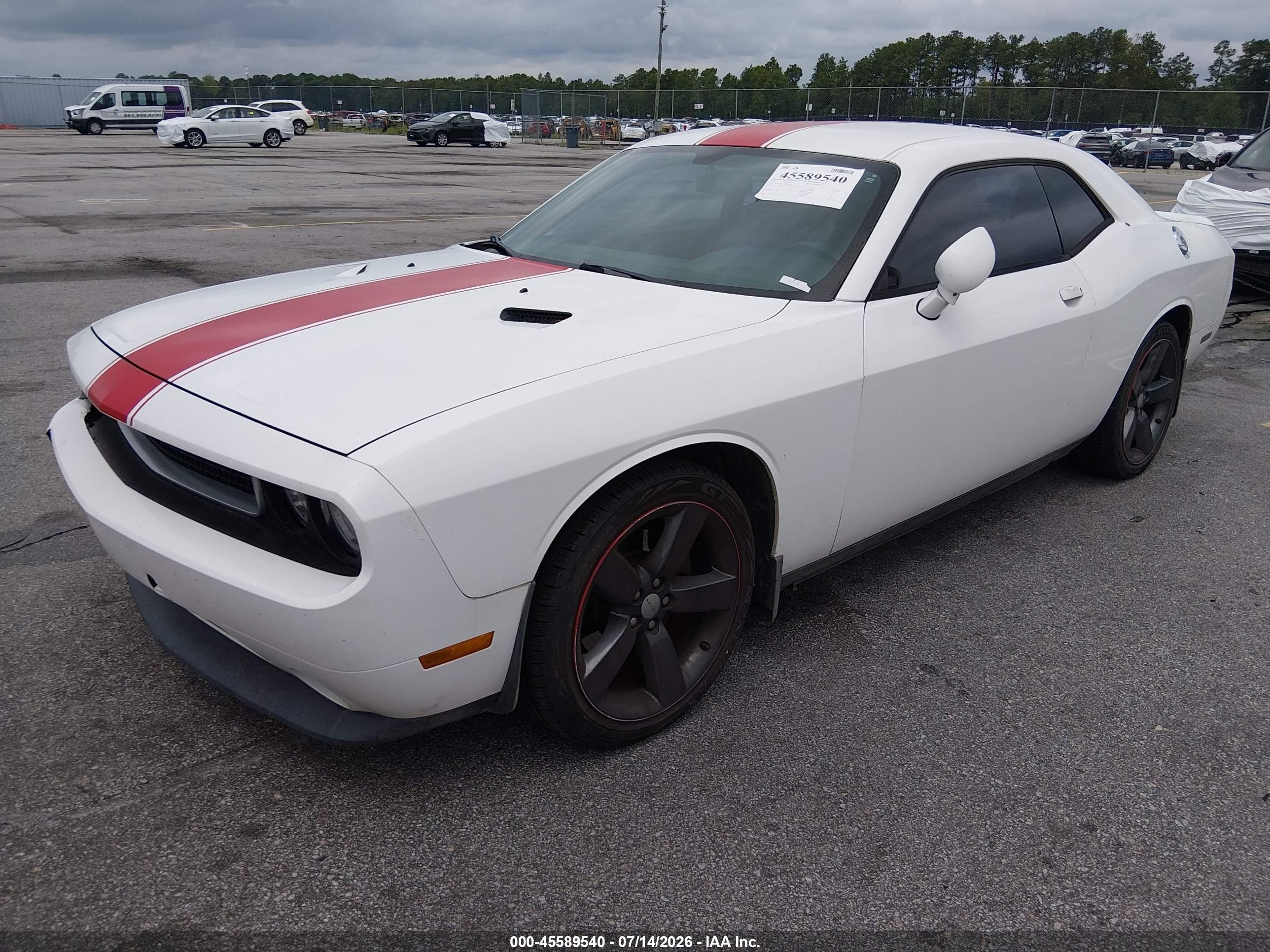 2014 Dodge Challenger Rallye Redline Белый vin: 2C3CDYAG7EH184033