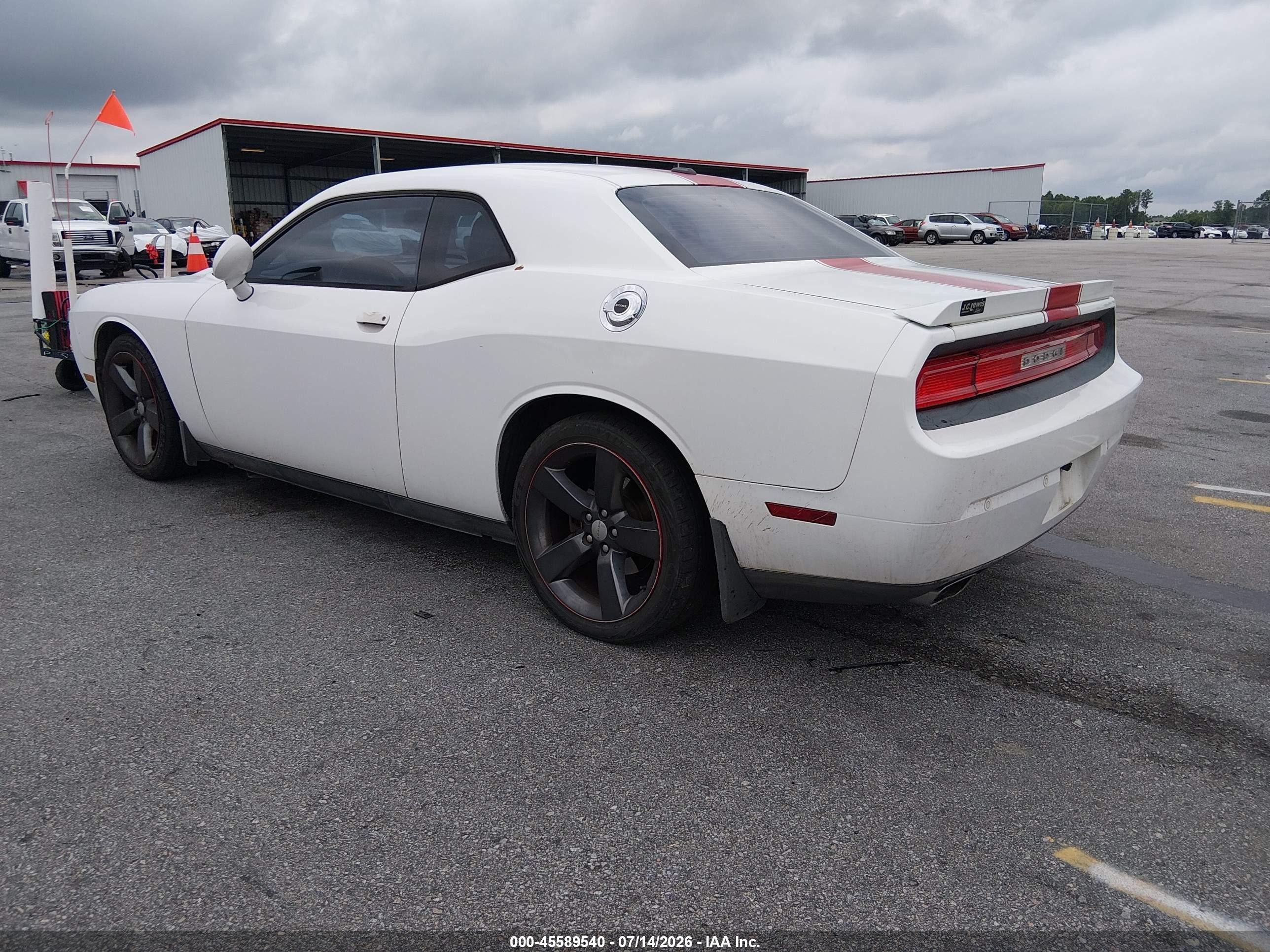 2014 Dodge Challenger Rallye Redline Белый vin: 2C3CDYAG7EH184033