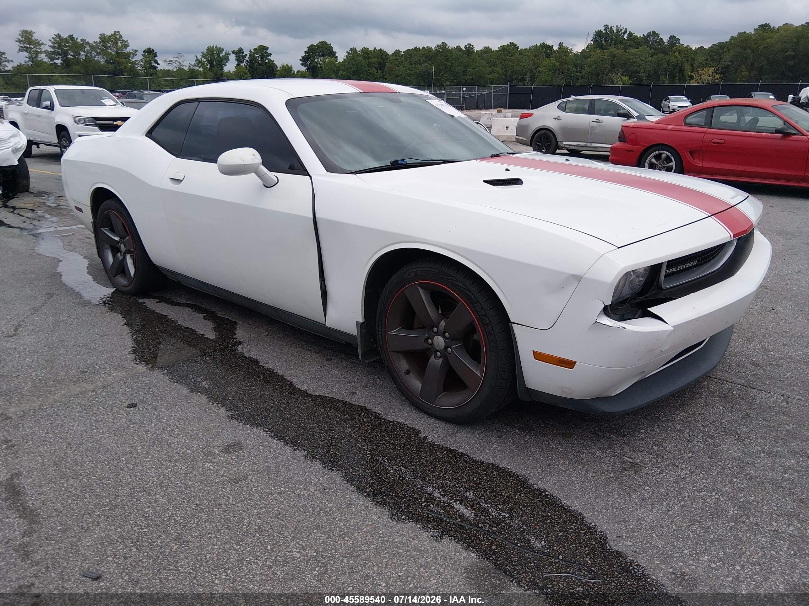 2014 Dodge Challenger Rallye Redline Белый vin: 2C3CDYAG7EH184033