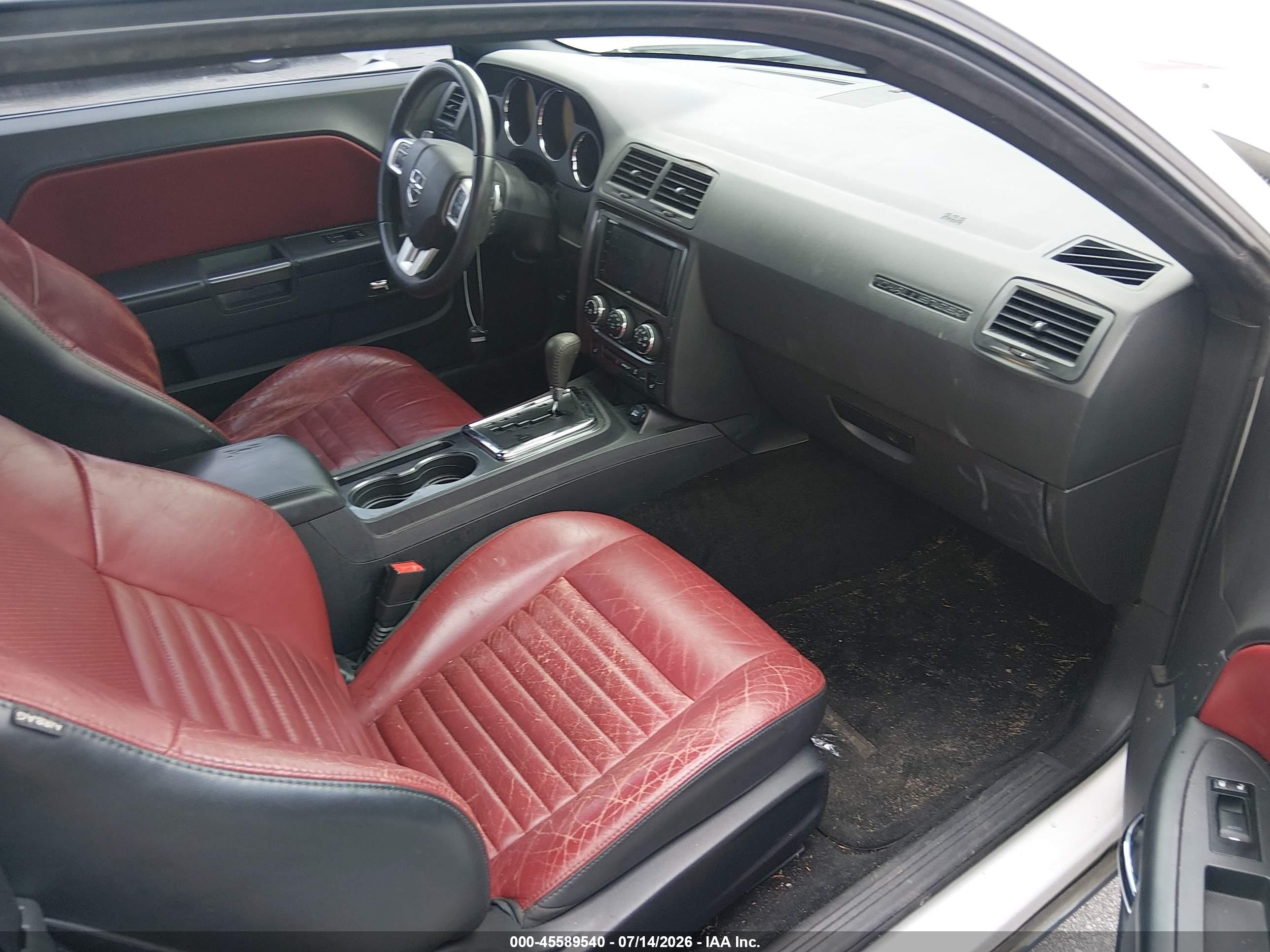 2014 Dodge Challenger Rallye Redline Белый vin: 2C3CDYAG7EH184033