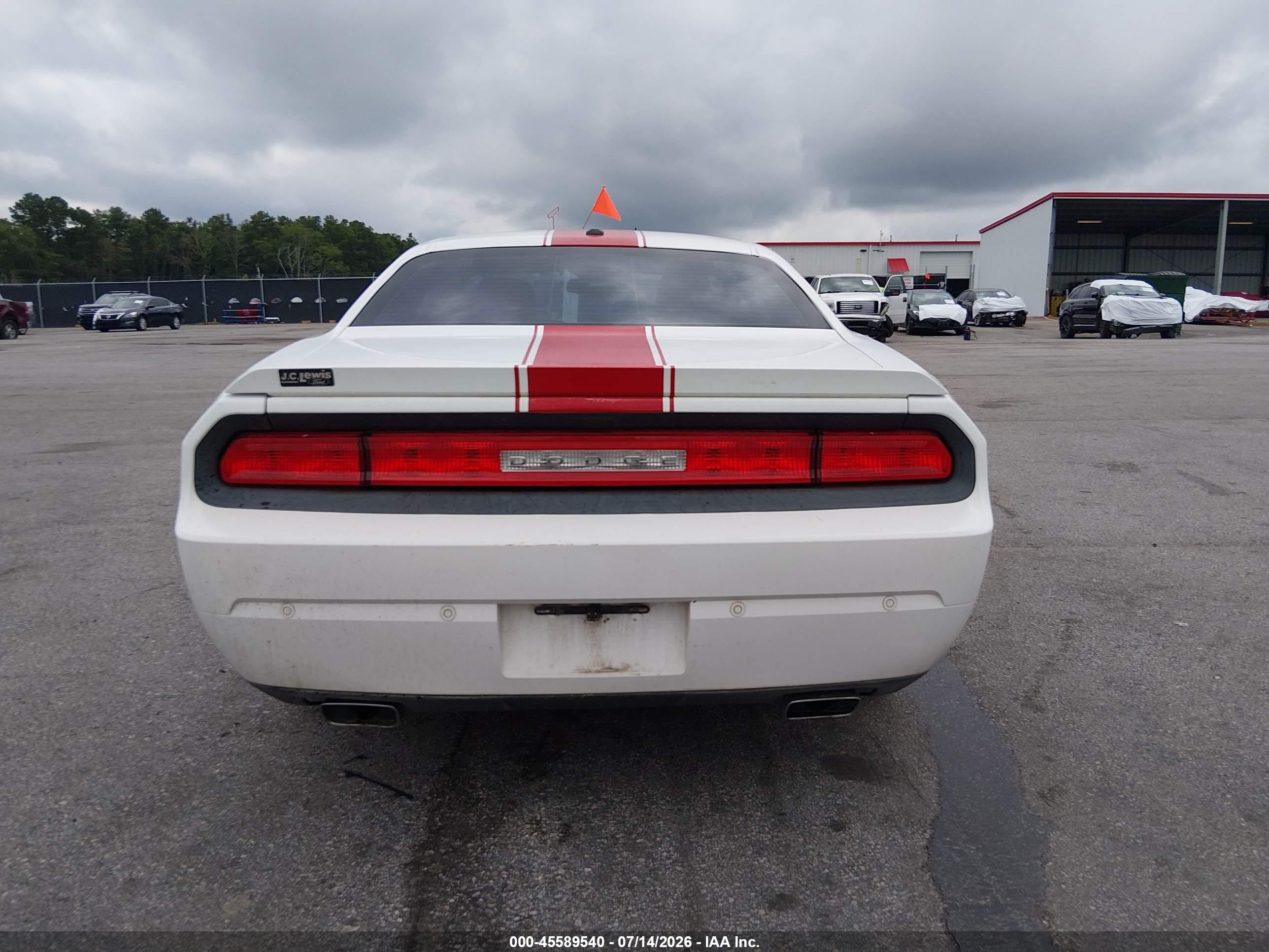 2014 Dodge Challenger Rallye Redline Белый vin: 2C3CDYAG7EH184033