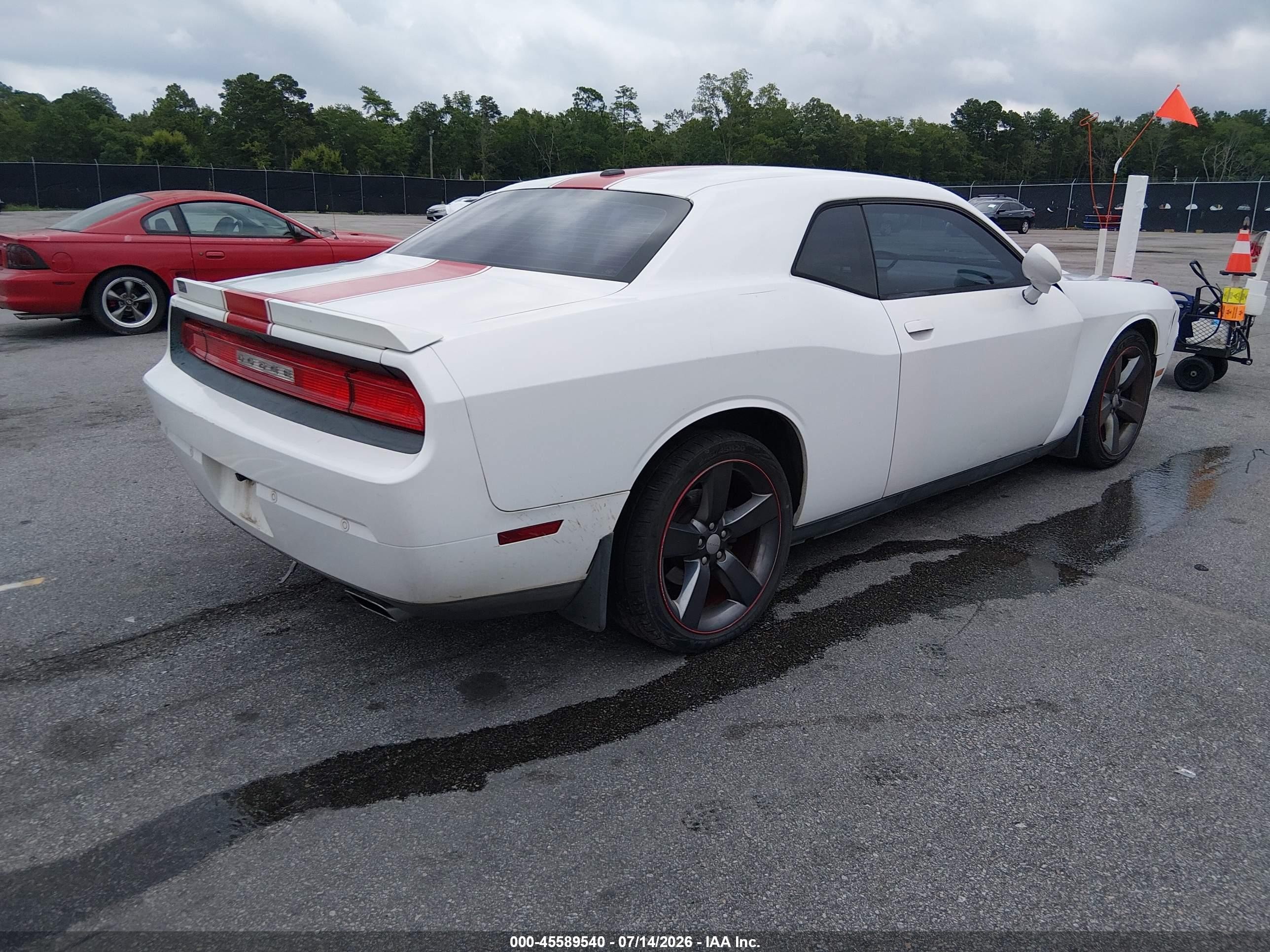 2014 Dodge Challenger Rallye Redline Белый vin: 2C3CDYAG7EH184033