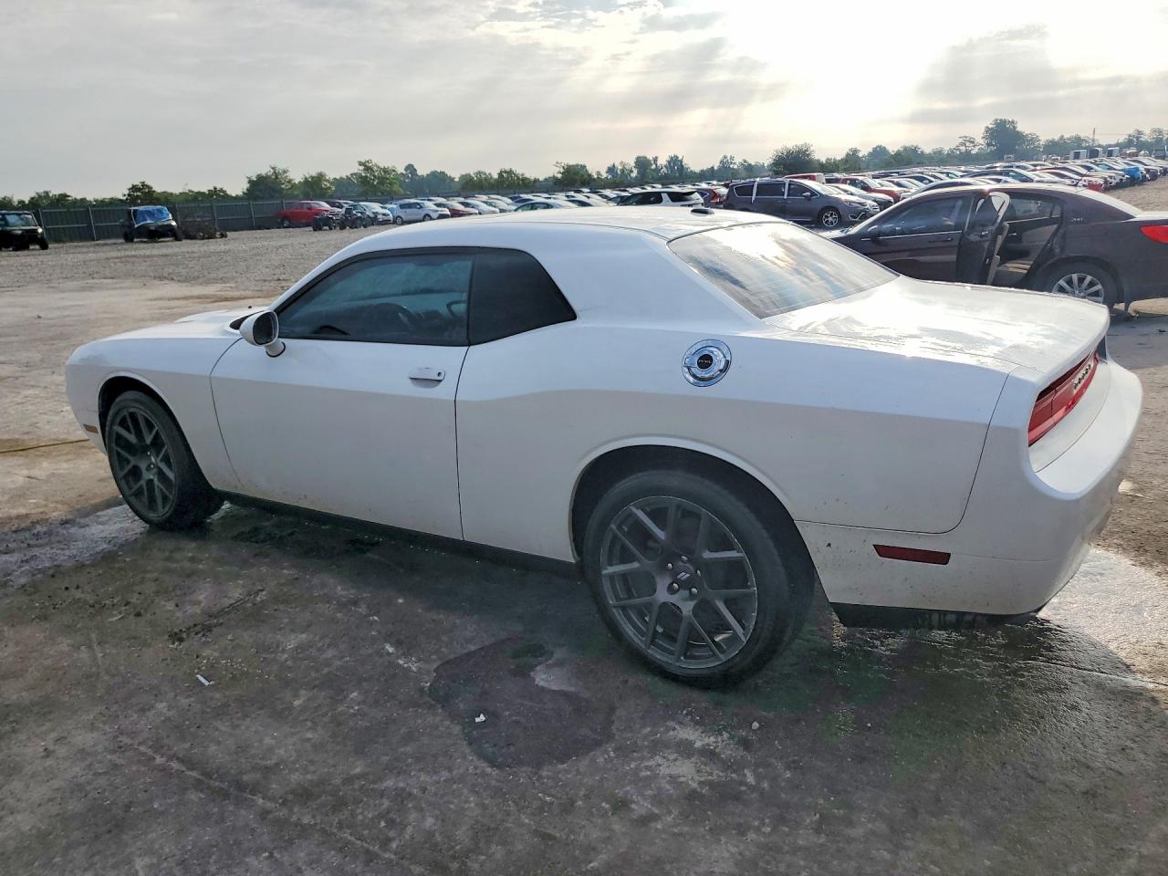 2014 Dodge Challenger Sxt White vin: 2C3CDYAG7EH209755