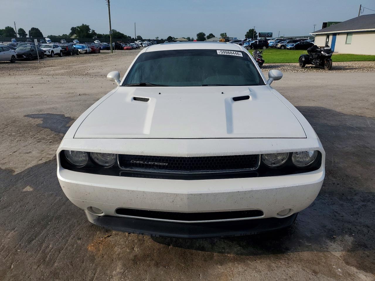 2014 Dodge Challenger Sxt White vin: 2C3CDYAG7EH209755
