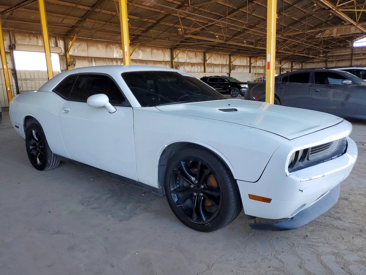 2014 Dodge Challenger Sxt White vin: 2C3CDYAG7EH289820