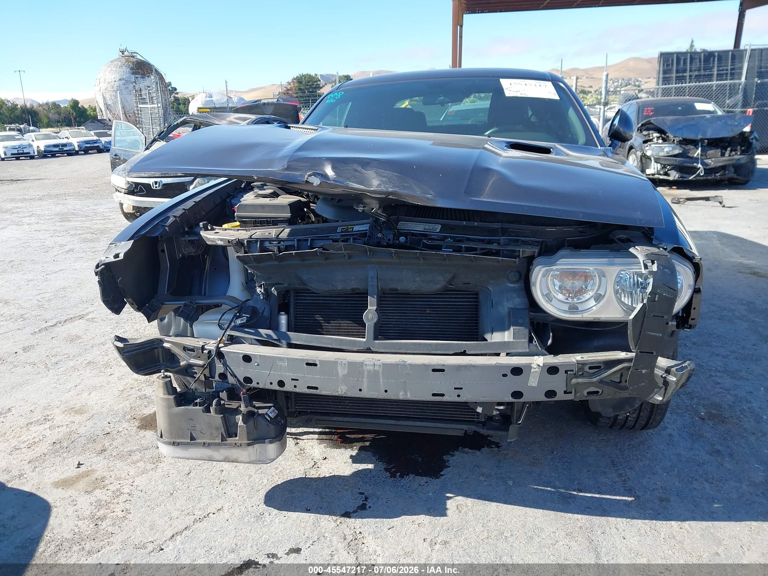 2014 Dodge Challenger Sxt Black vin: 2C3CDYAG7EH301996