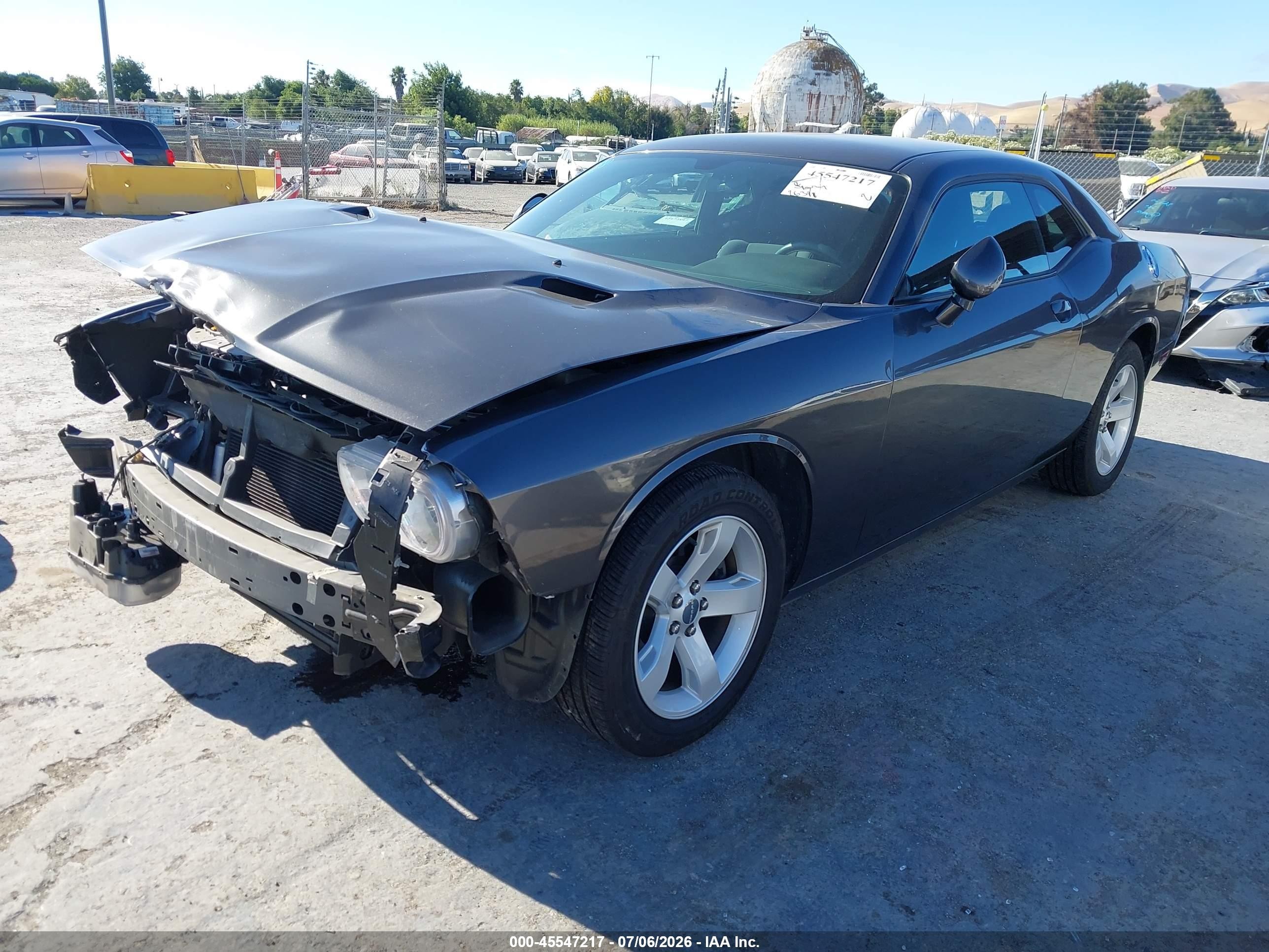 2014 Dodge Challenger Sxt Black vin: 2C3CDYAG7EH301996