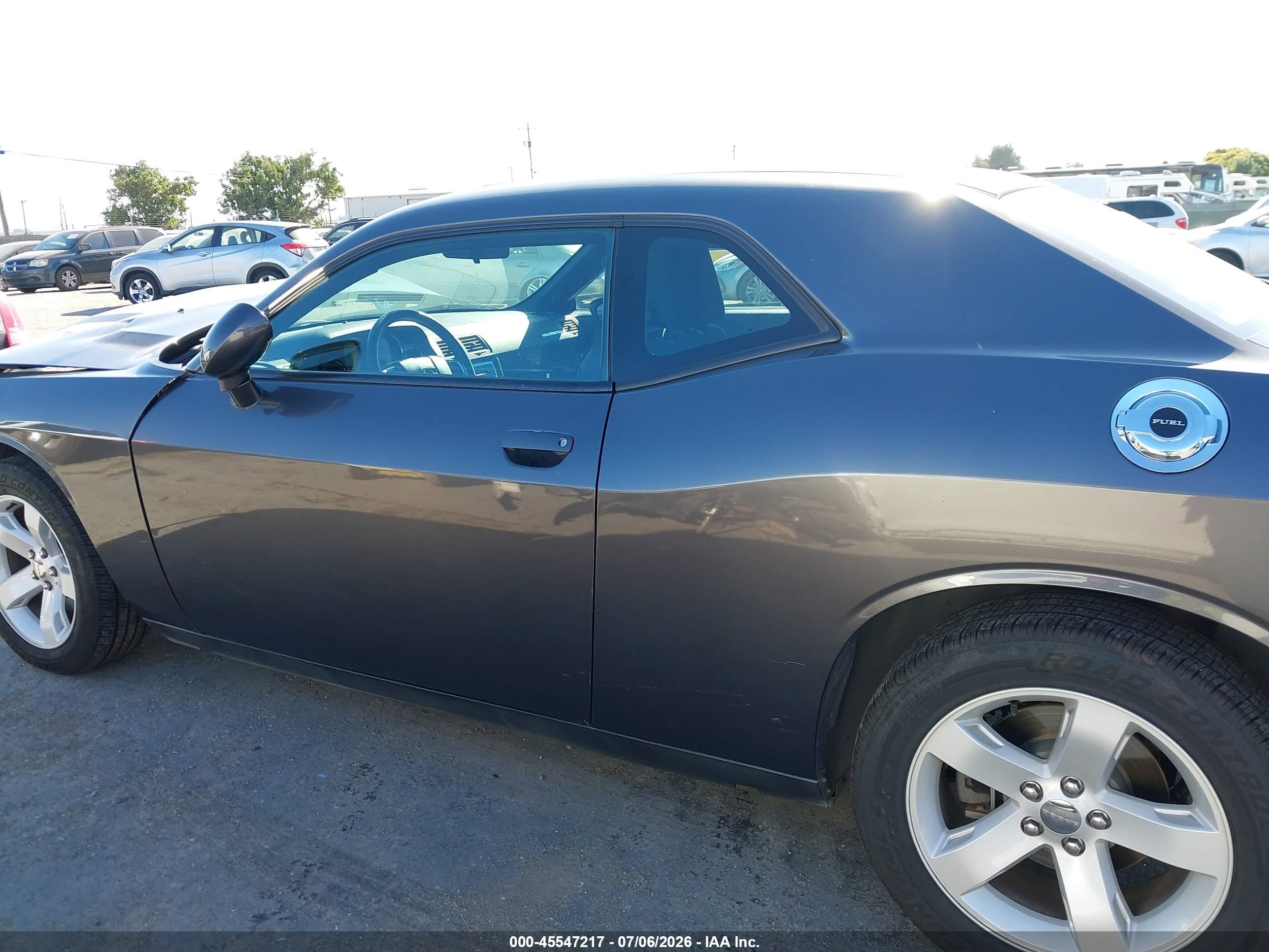 2014 Dodge Challenger Sxt Black vin: 2C3CDYAG7EH301996