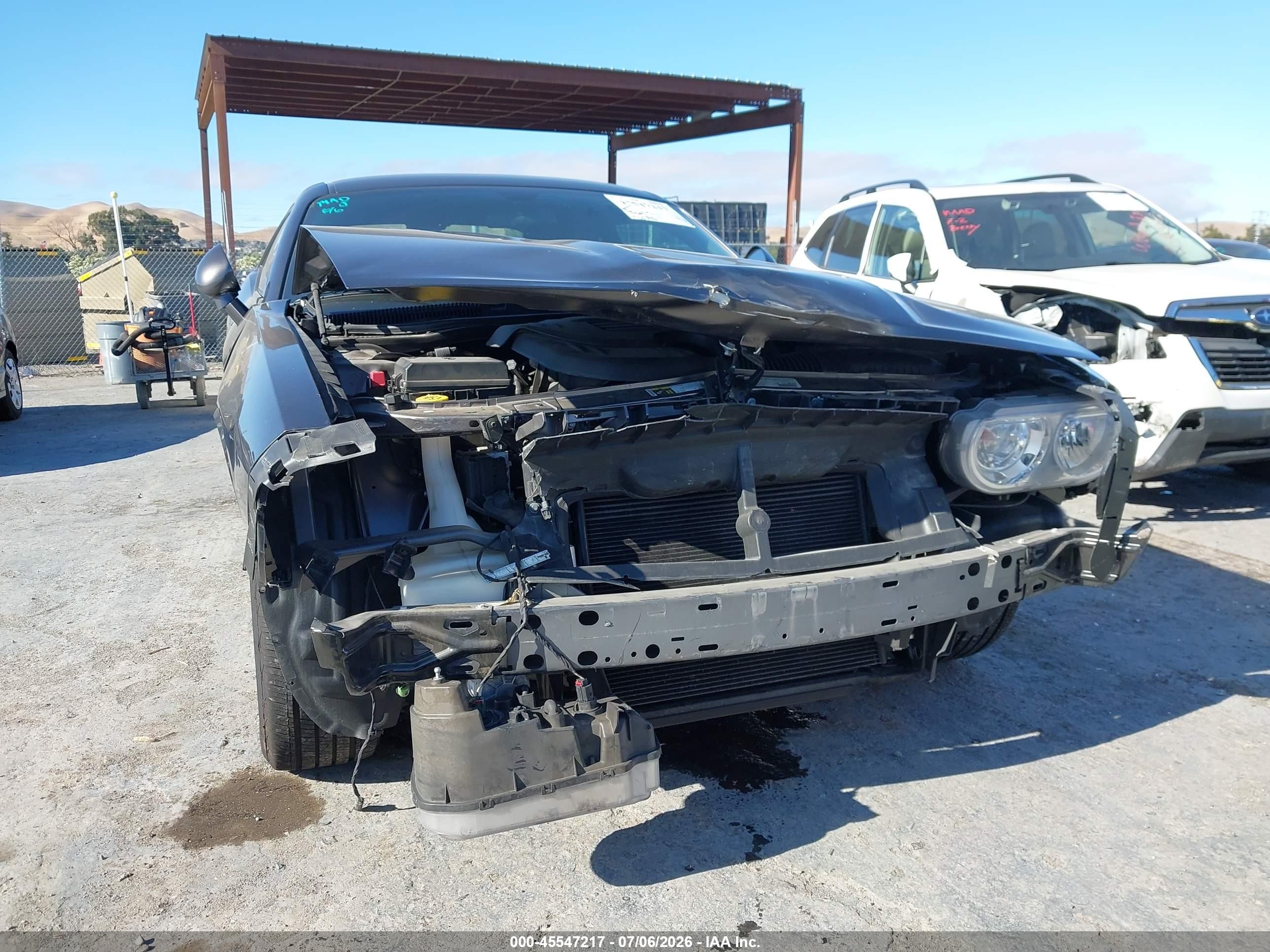 2014 Dodge Challenger Sxt Black vin: 2C3CDYAG7EH301996