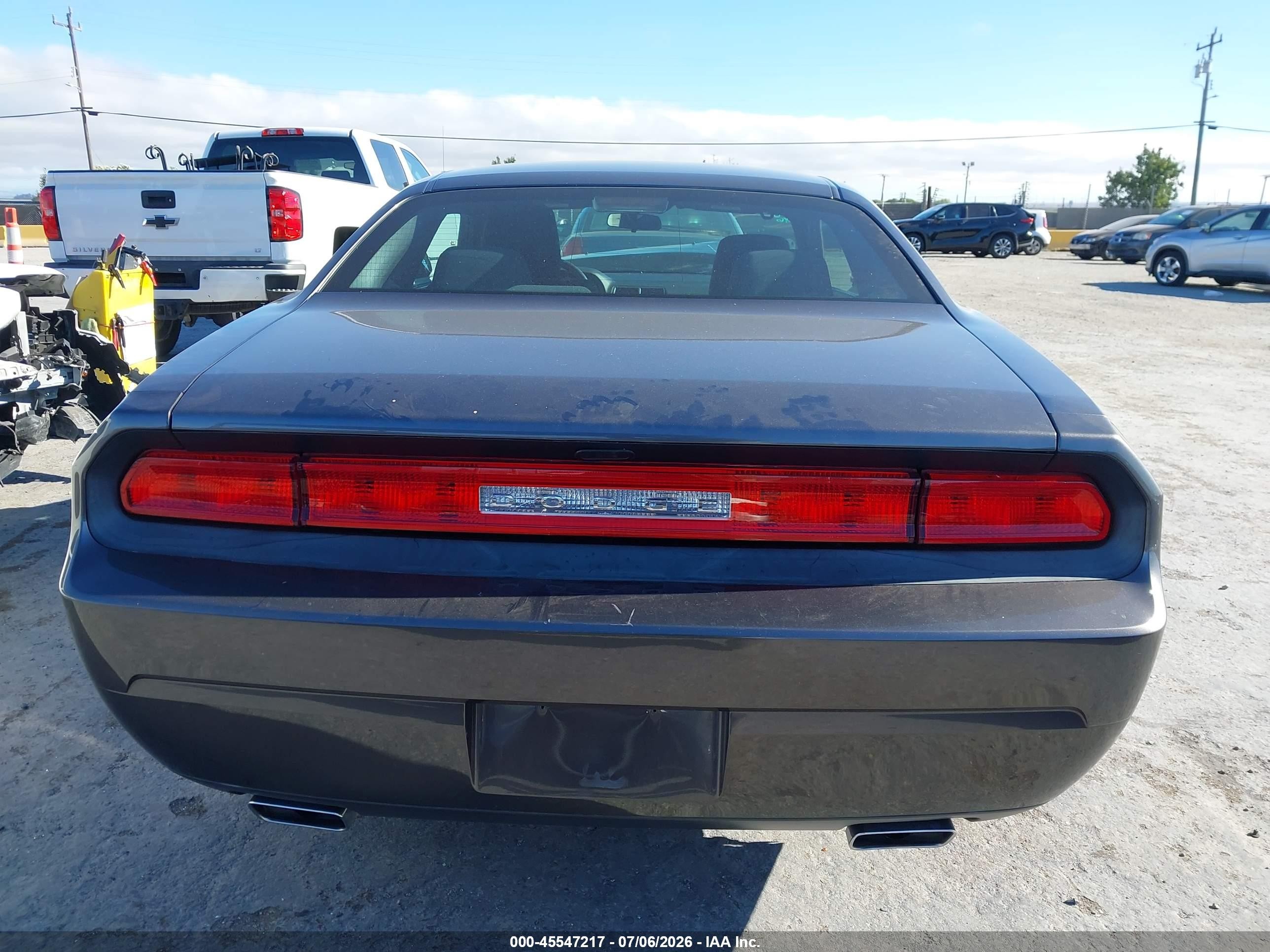 2014 Dodge Challenger Sxt Black vin: 2C3CDYAG7EH301996